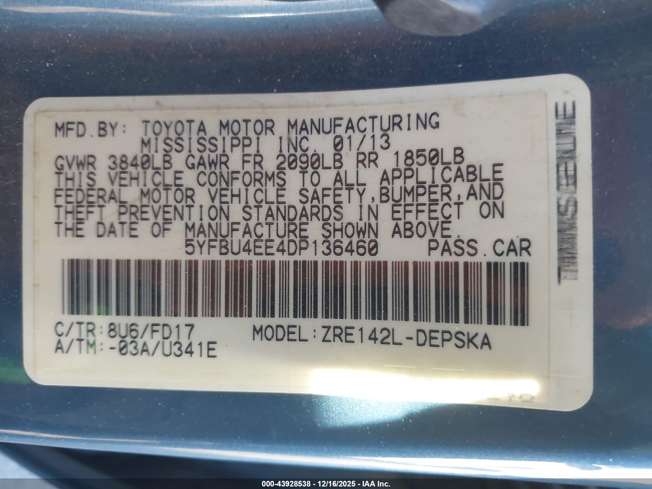 TOYOTA COROLLA image 9