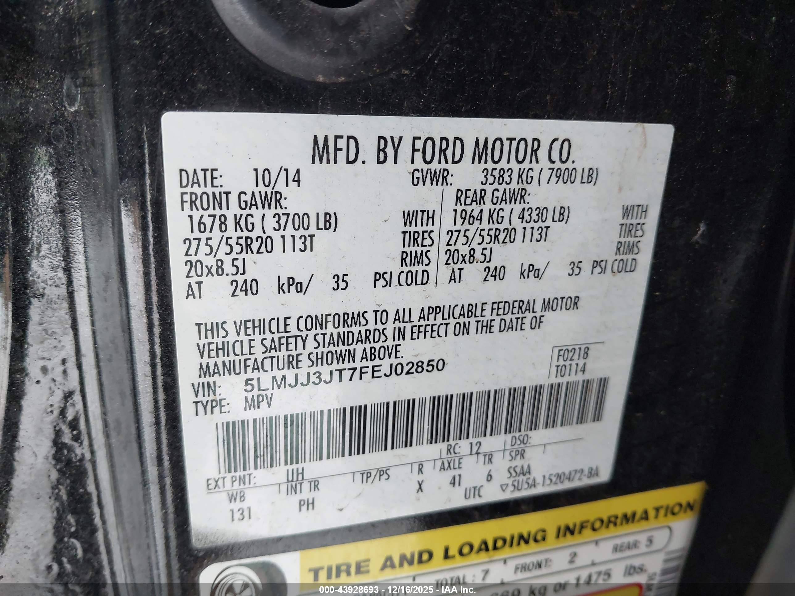 LINCOLN NAVIGATOR image 9