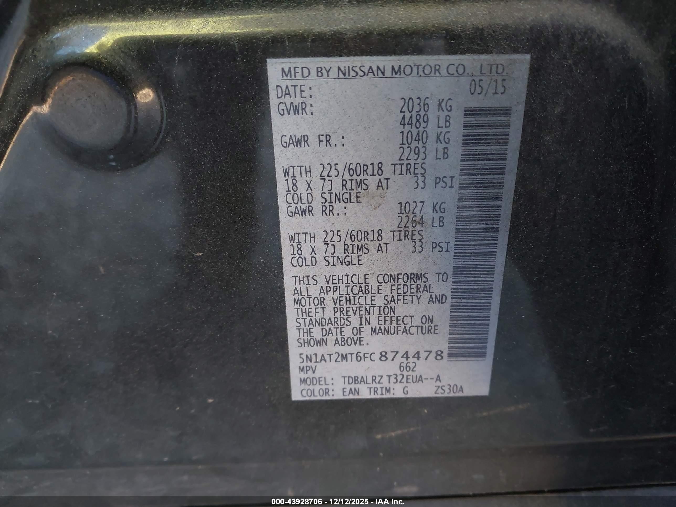 NISSAN ROGUE image 9