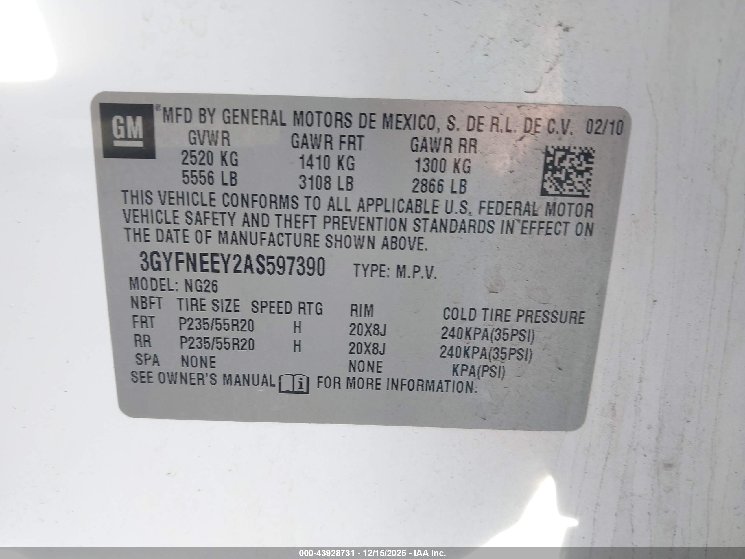 CADILLAC SRX image 9