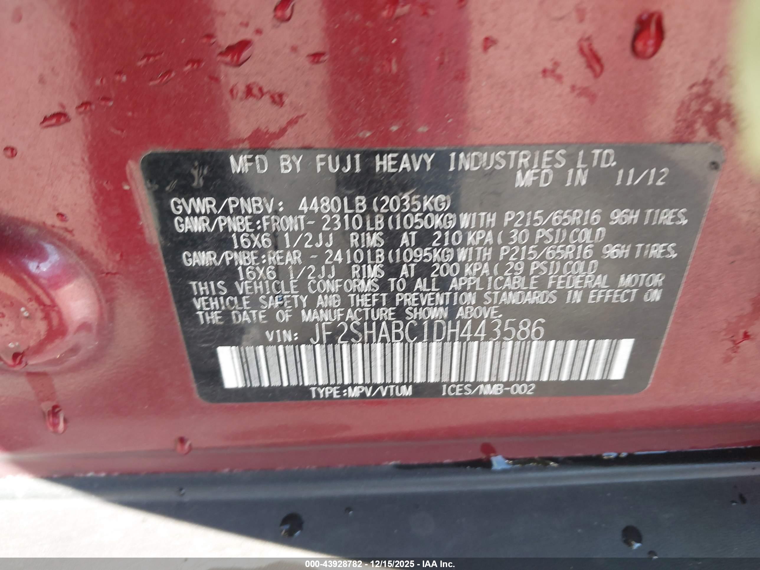 SUBARU FORESTER image 9