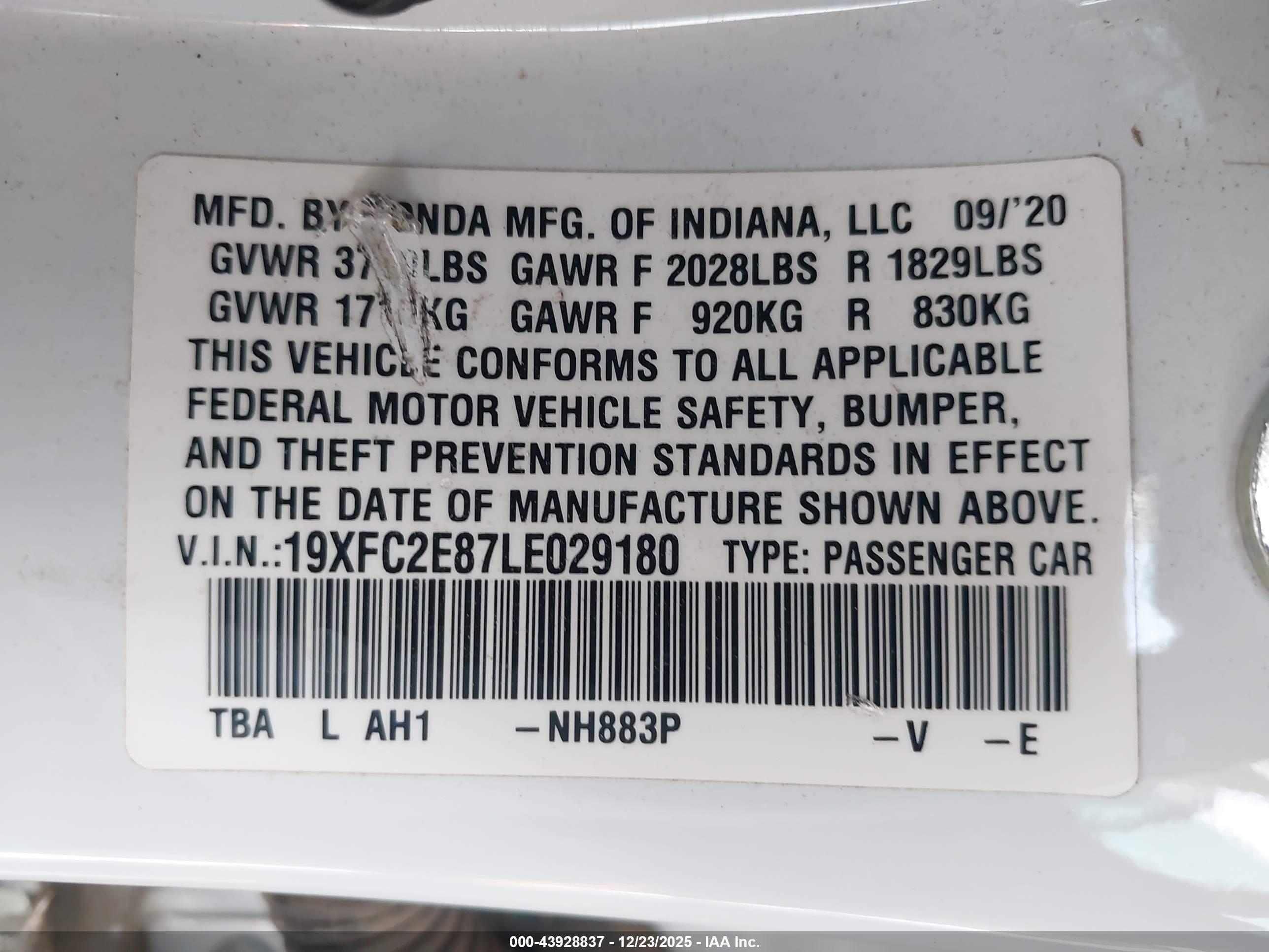 HONDA CIVIC image 9