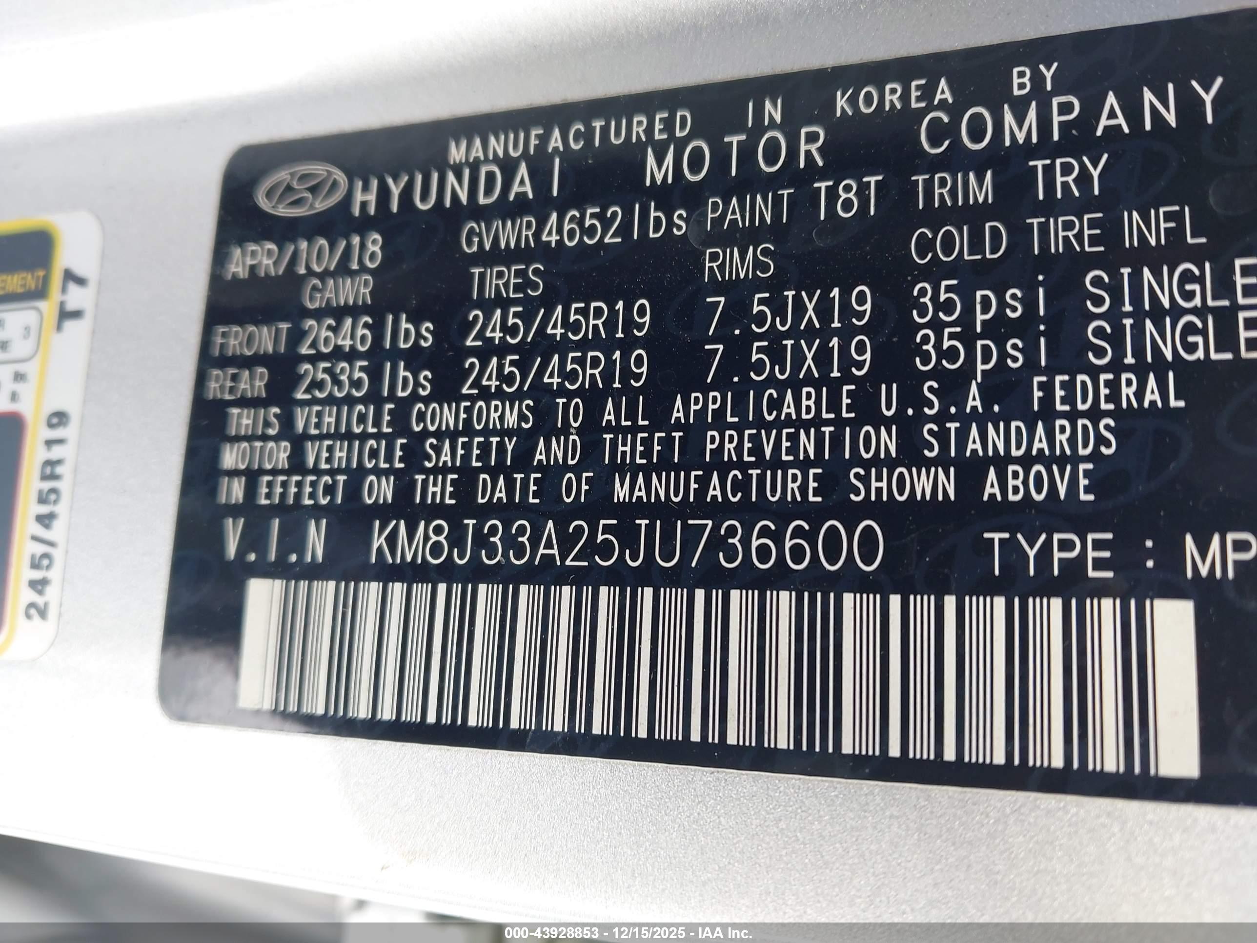HYUNDAI TUCSON image 9