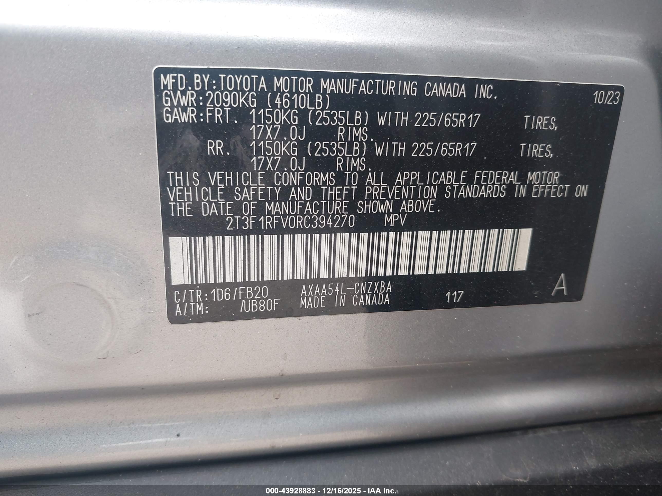 TOYOTA RAV4 image 9