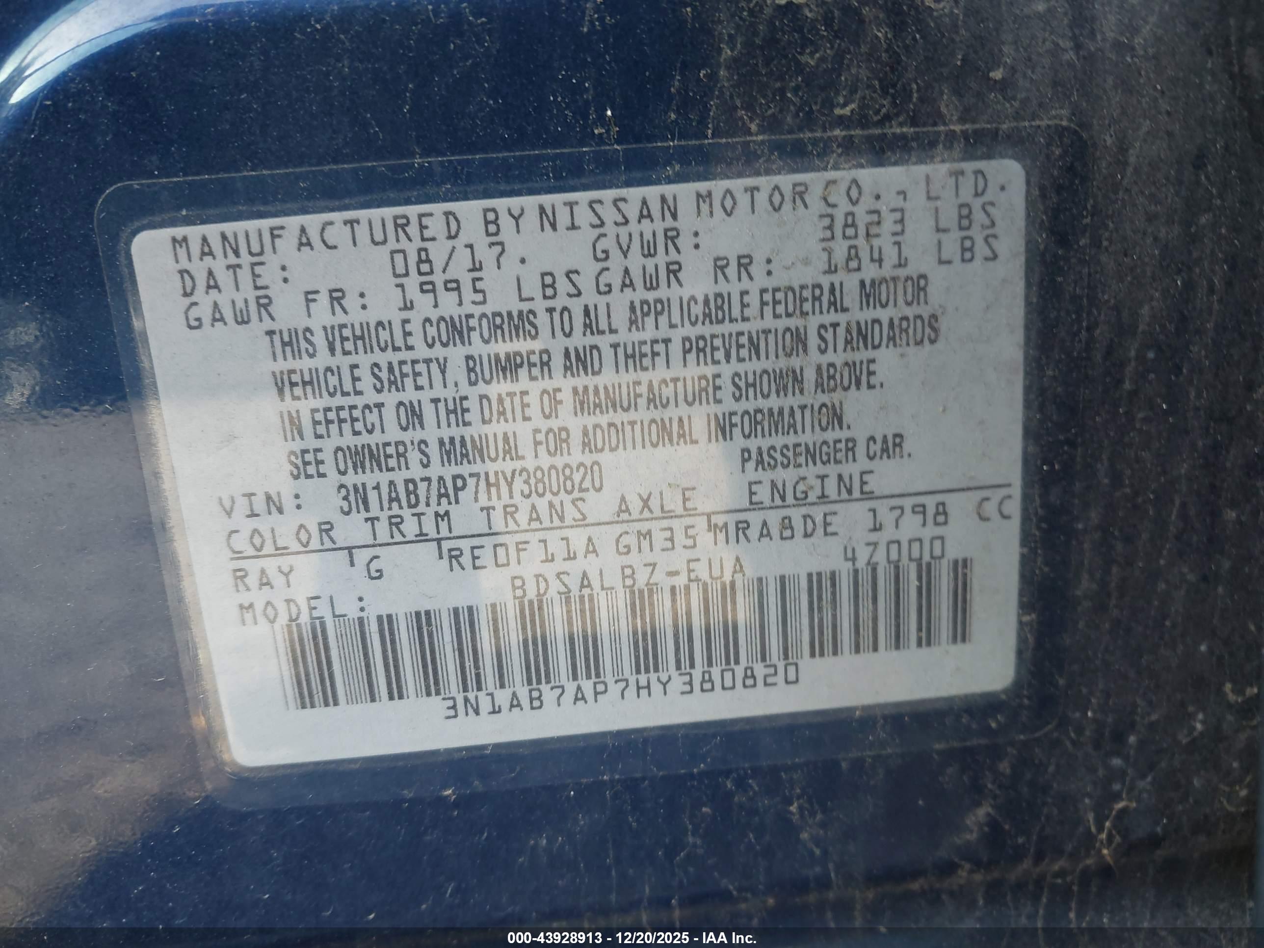 NISSAN SENTRA image 9