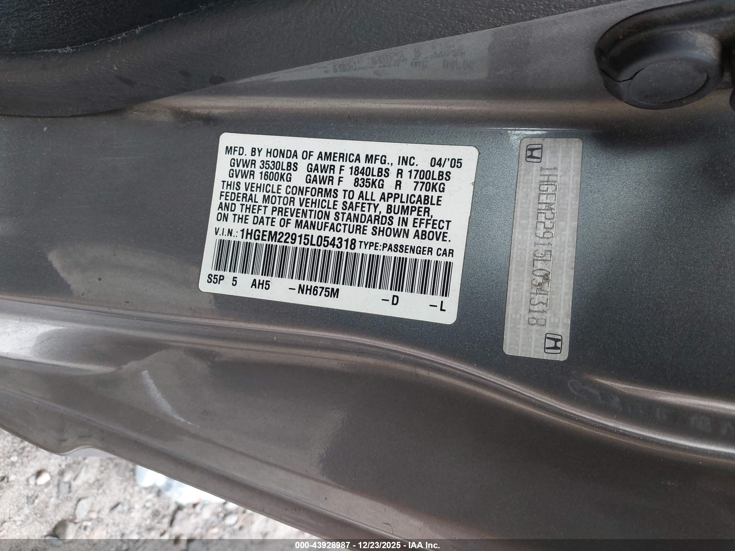 HONDA CIVIC image 9