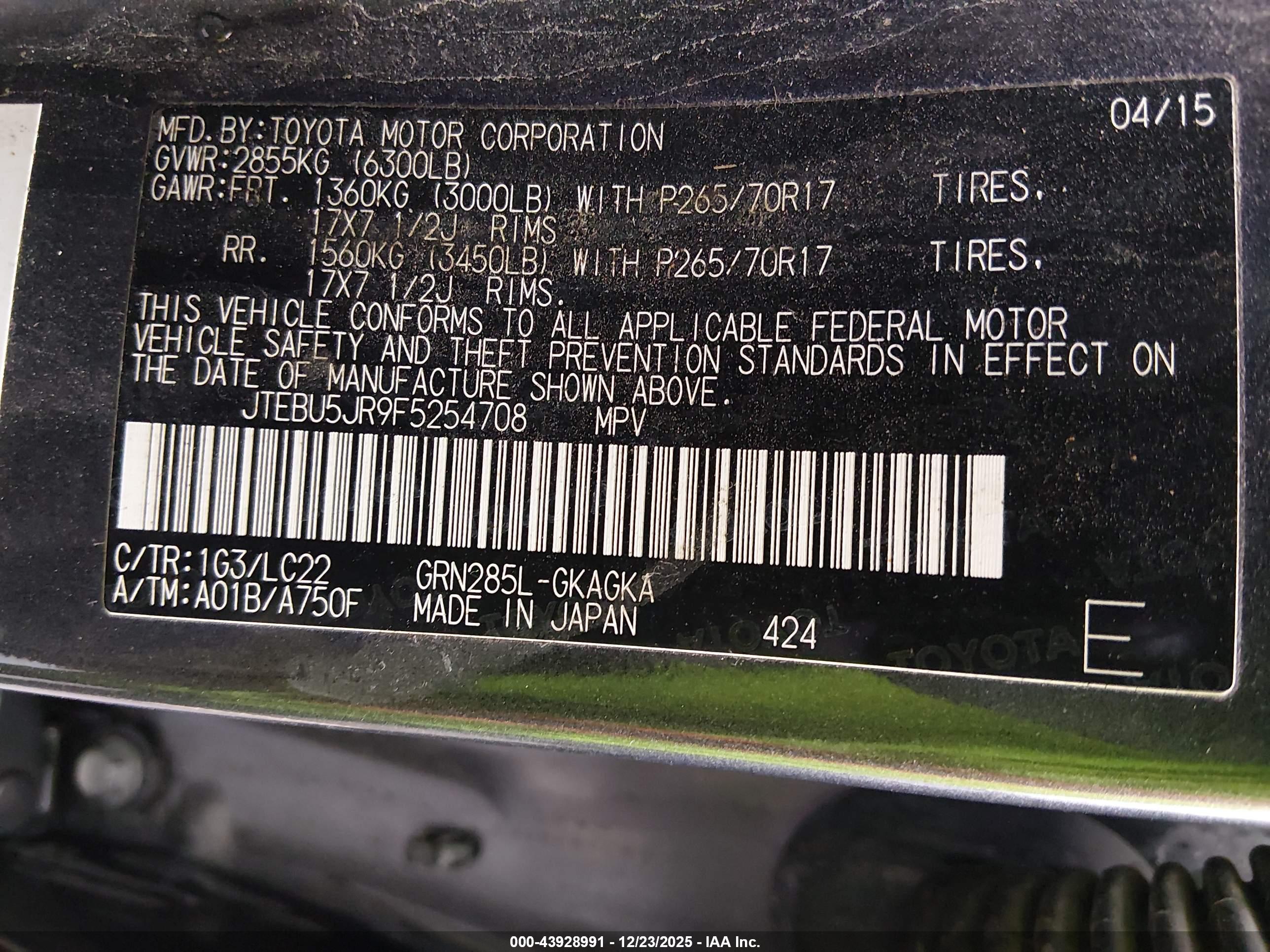 TOYOTA 4RUNNER image 9