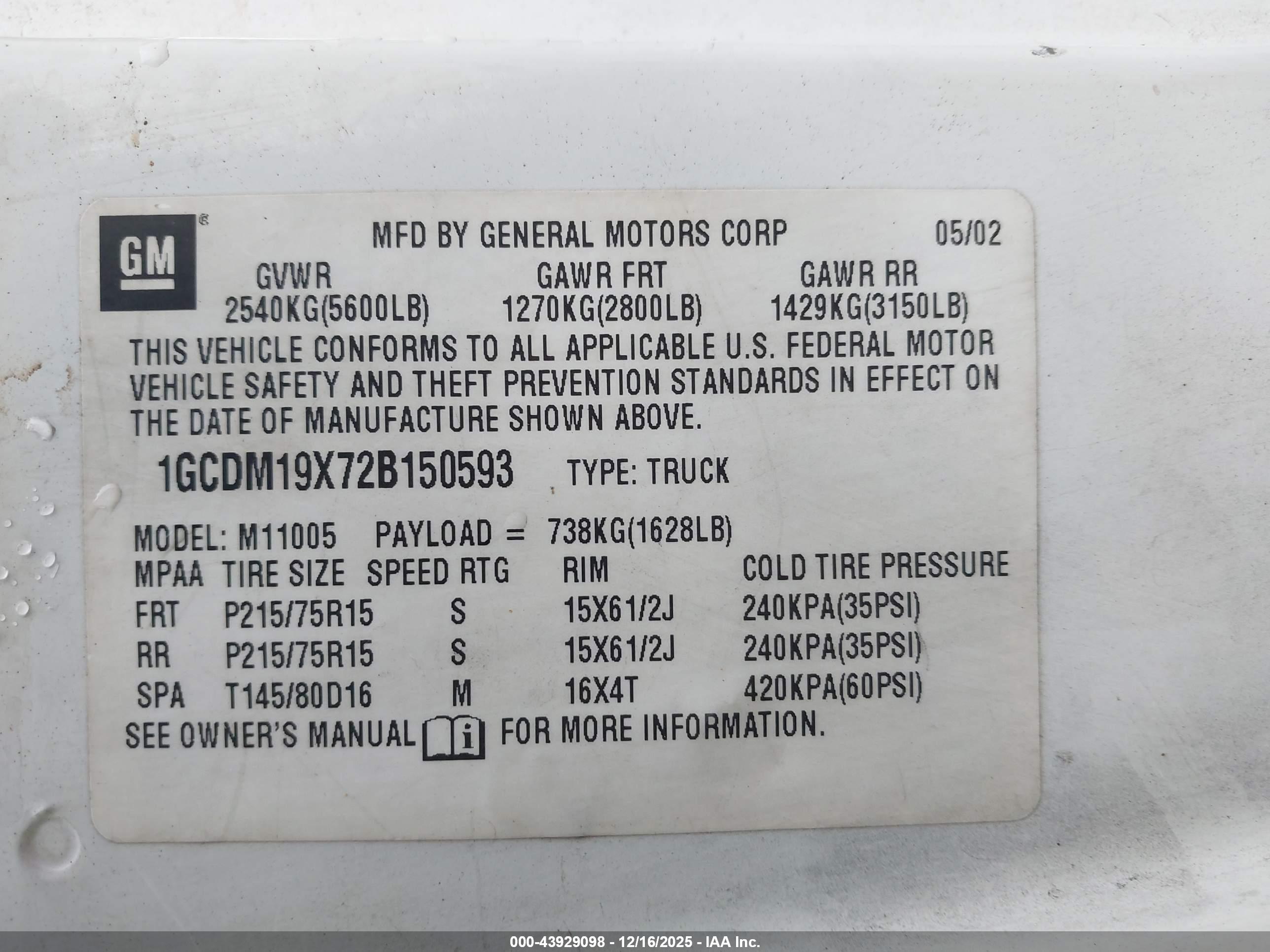 CHEVROLET ASTRO image 9