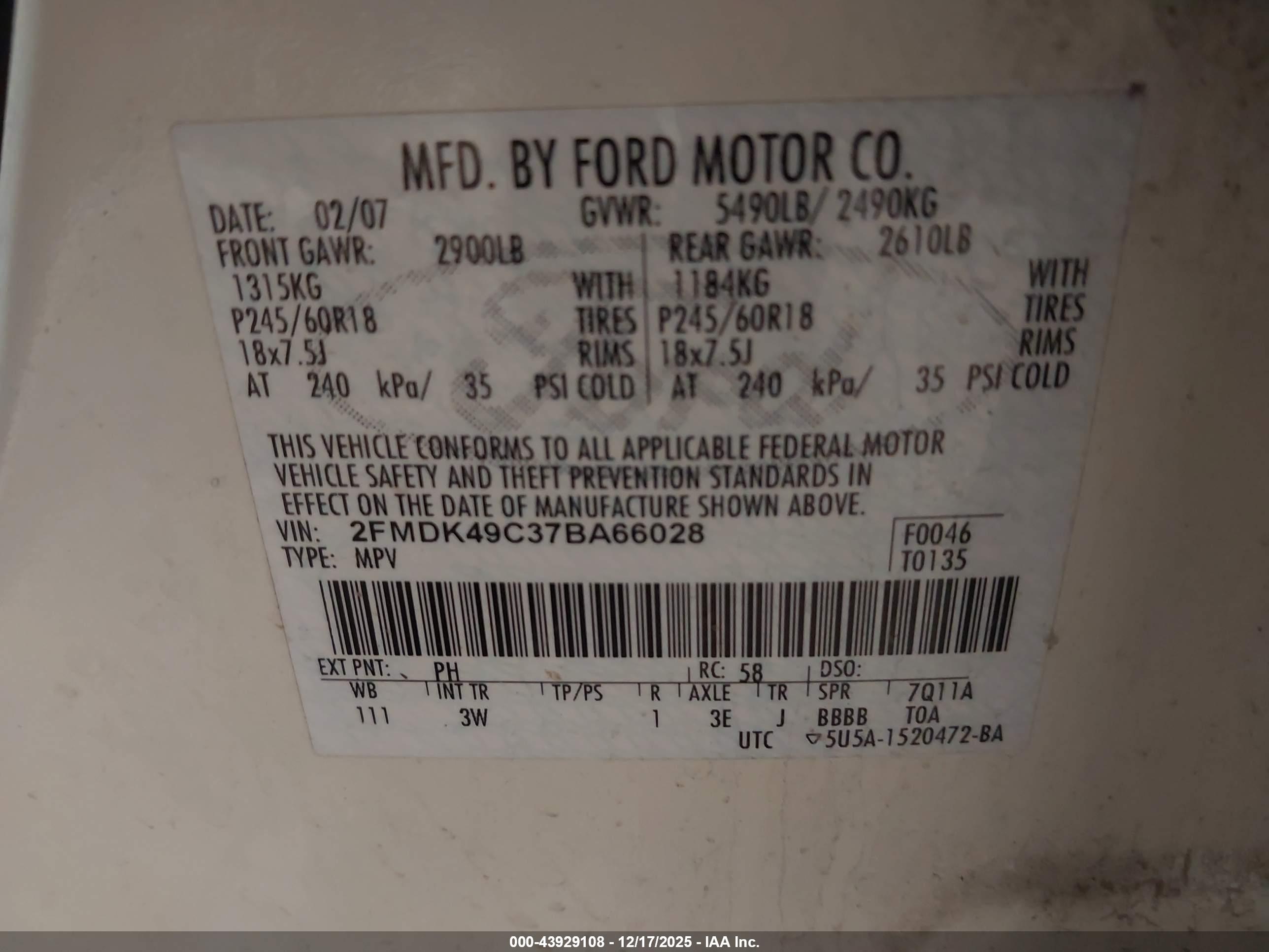 FORD EDGE image 9