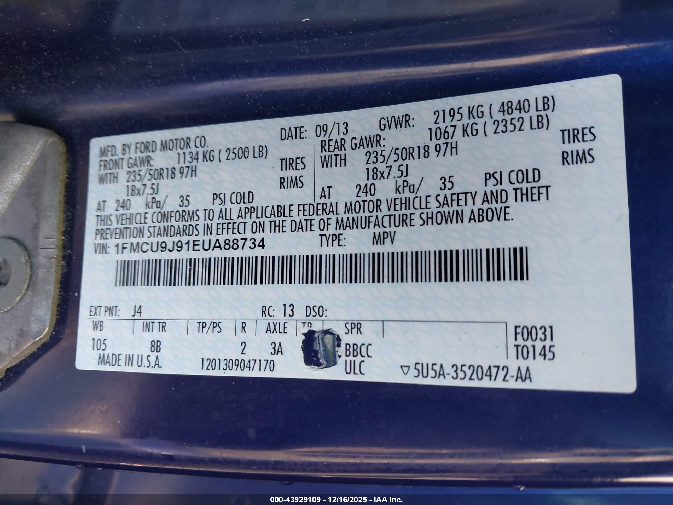 FORD ESCAPE image 9