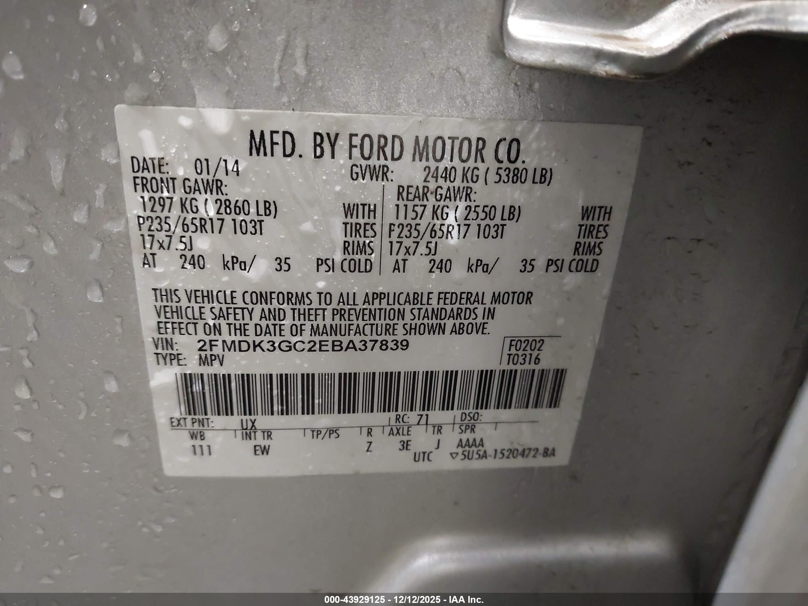 FORD EDGE image 9