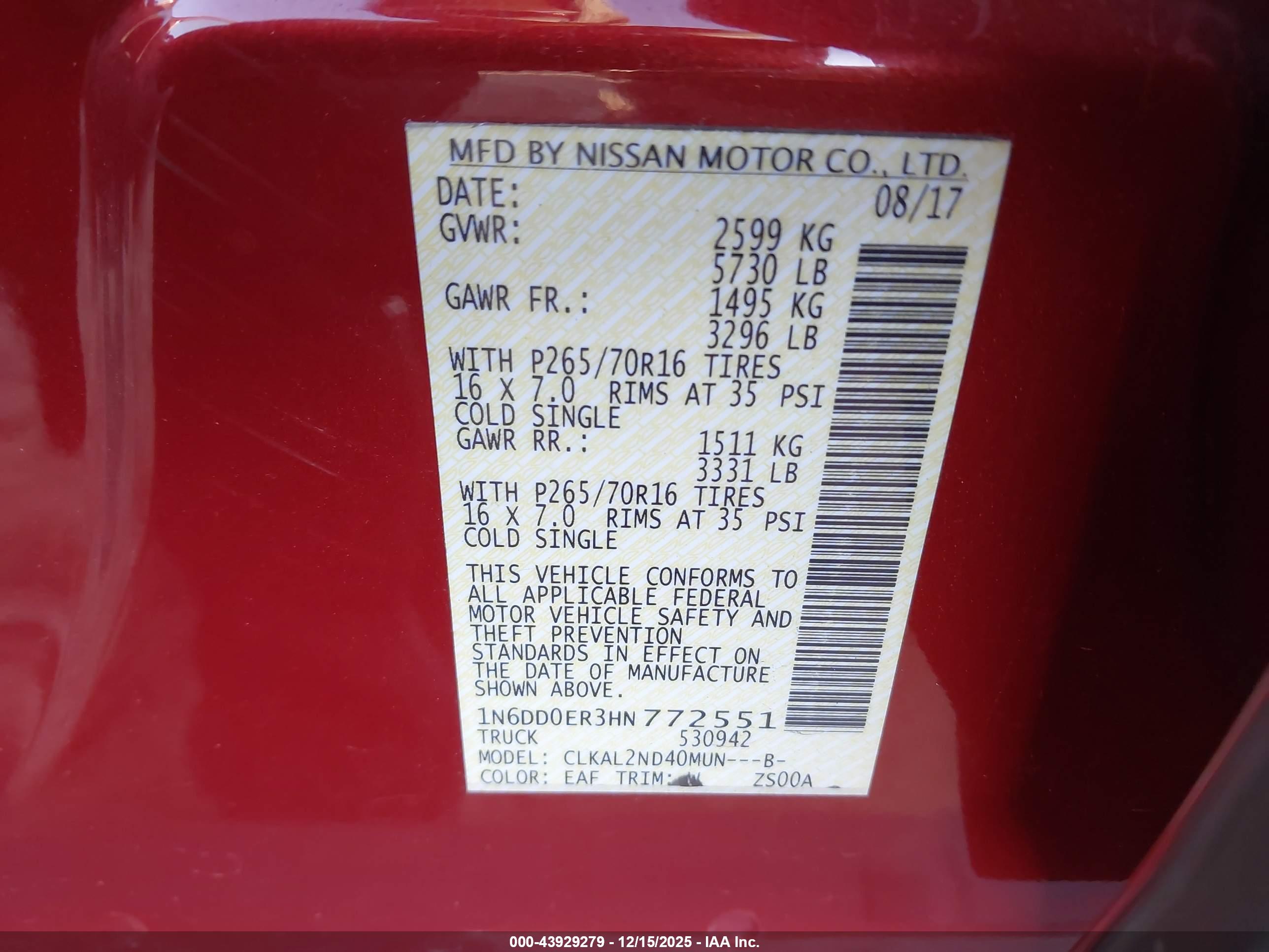 NISSAN FRONTIER image 9