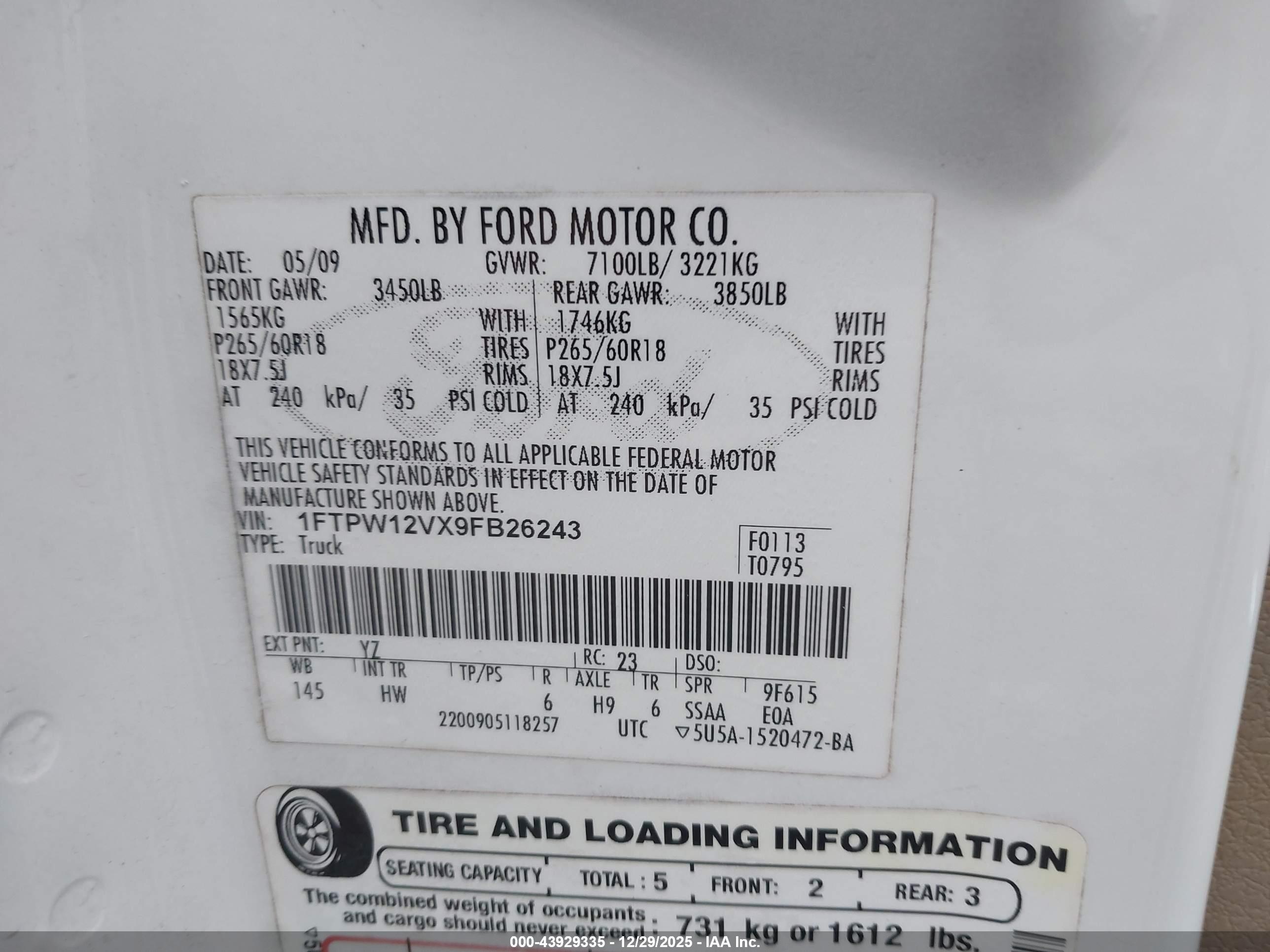 FORD F-150 image 9