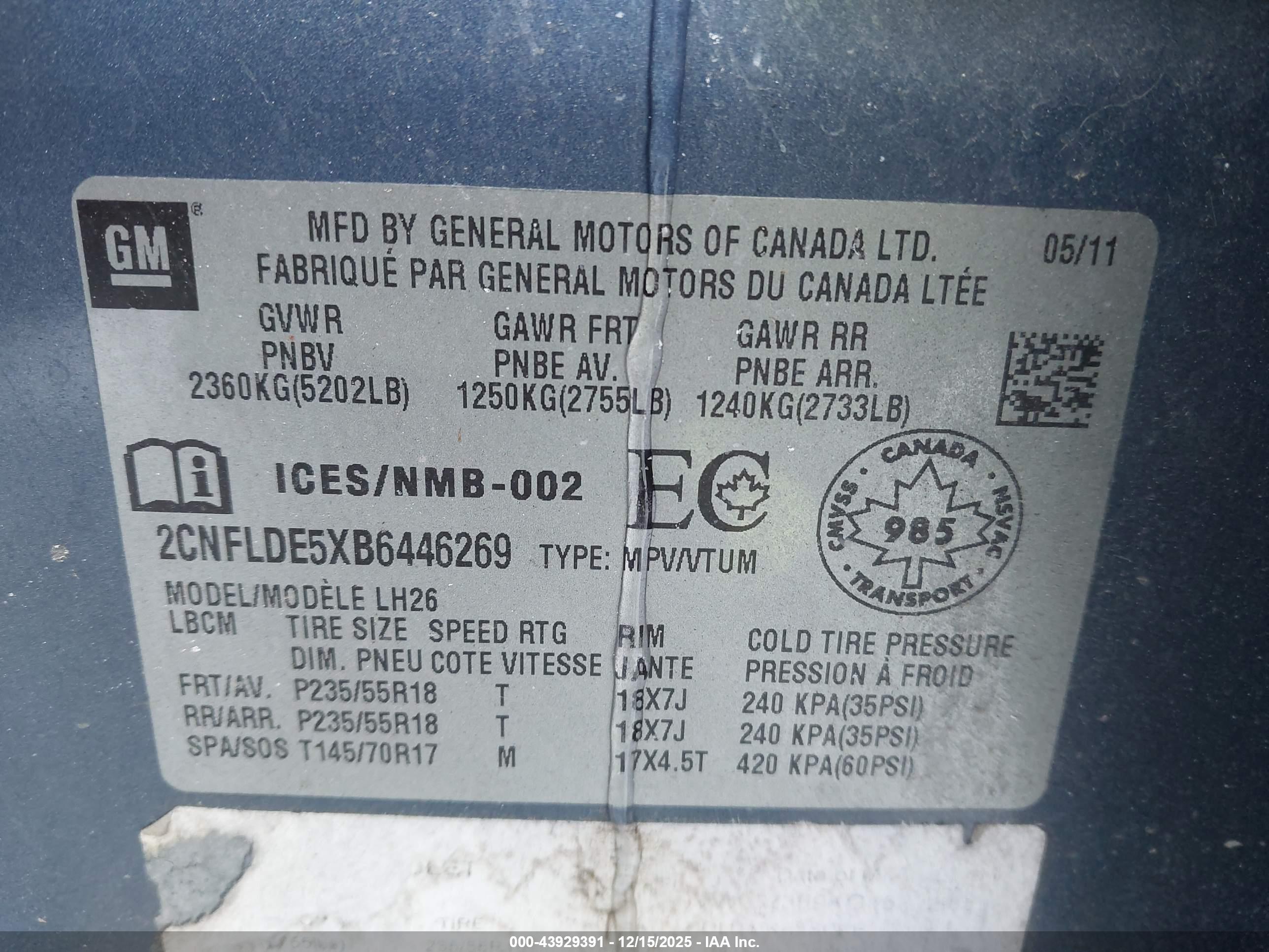 CHEVROLET EQUINOX image 9