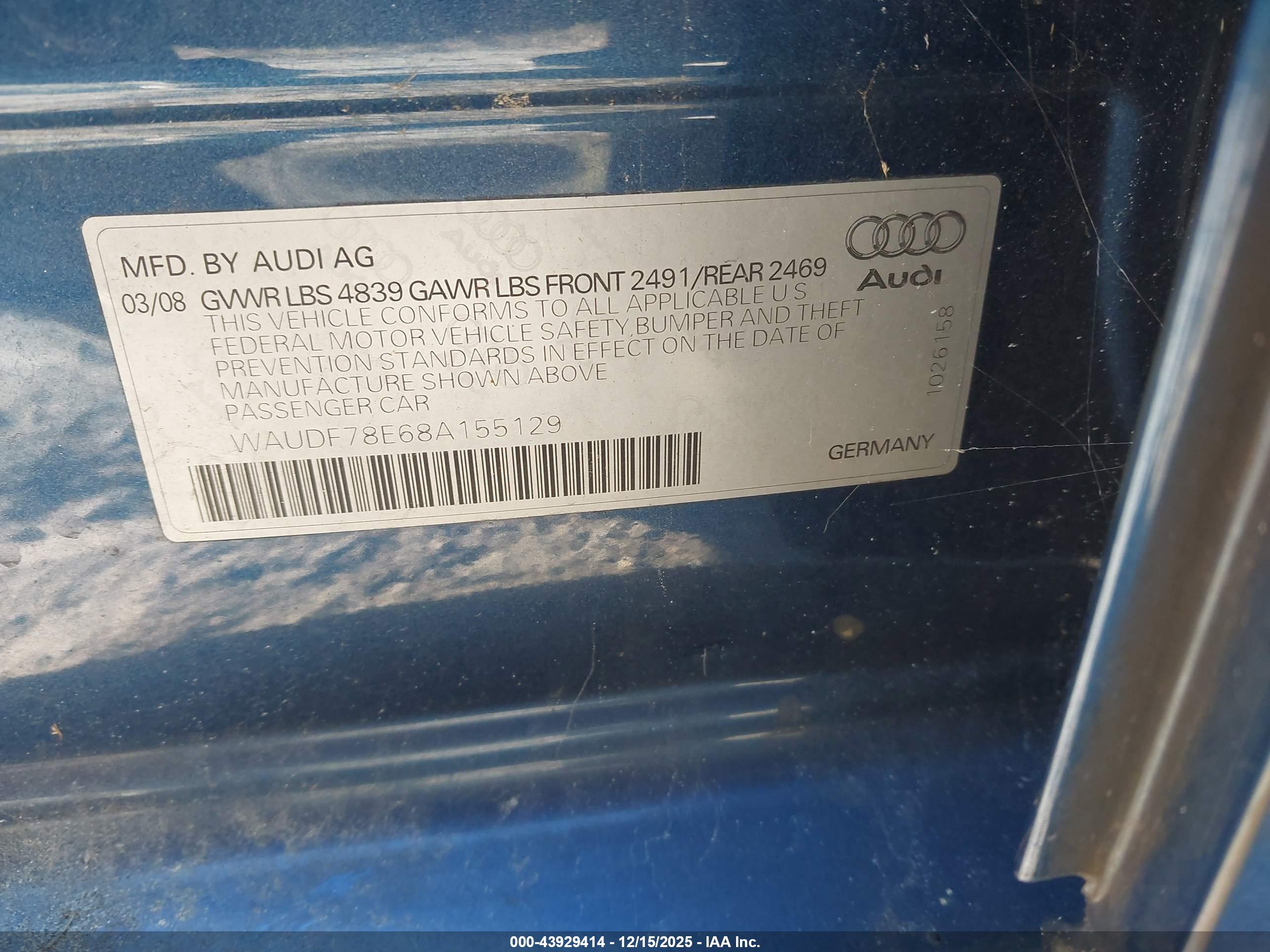 AUDI A4 image 9