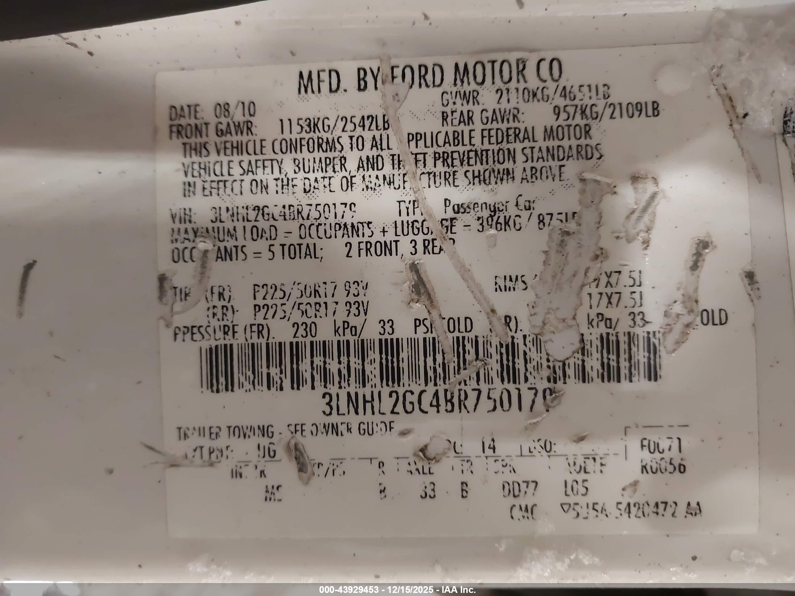 LINCOLN MKZ image 9