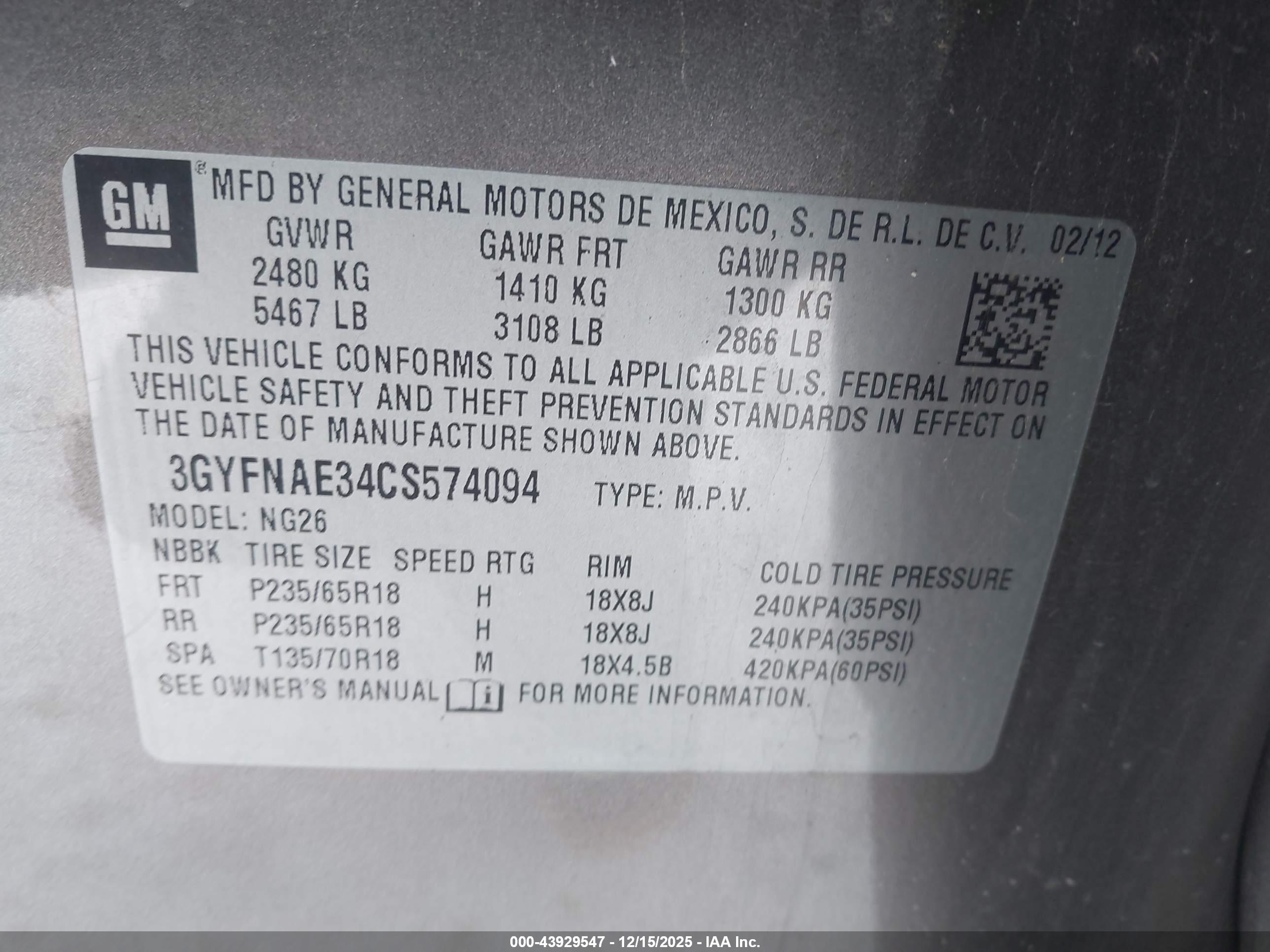 CADILLAC SRX image 9