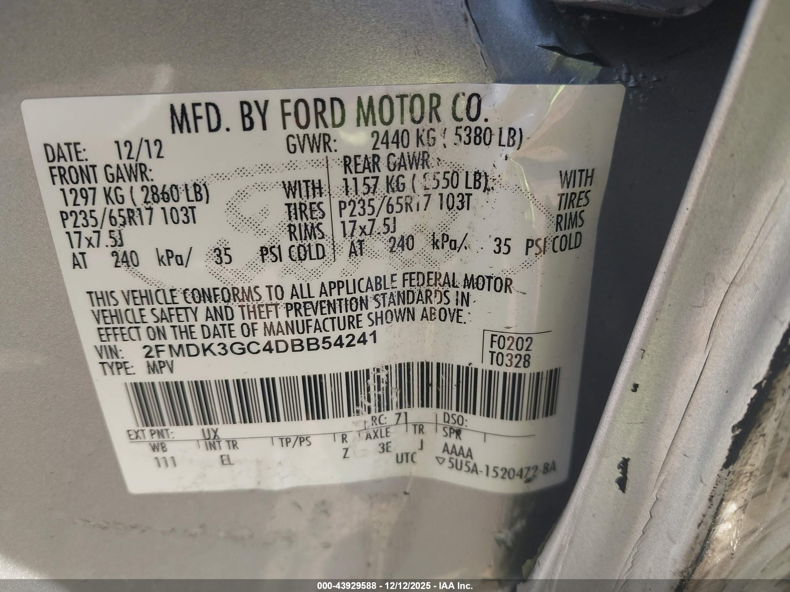 FORD EDGE image 9