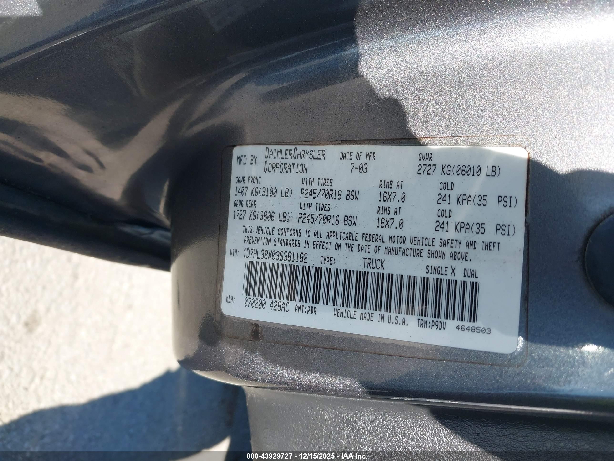 DODGE DAKOTA image 9