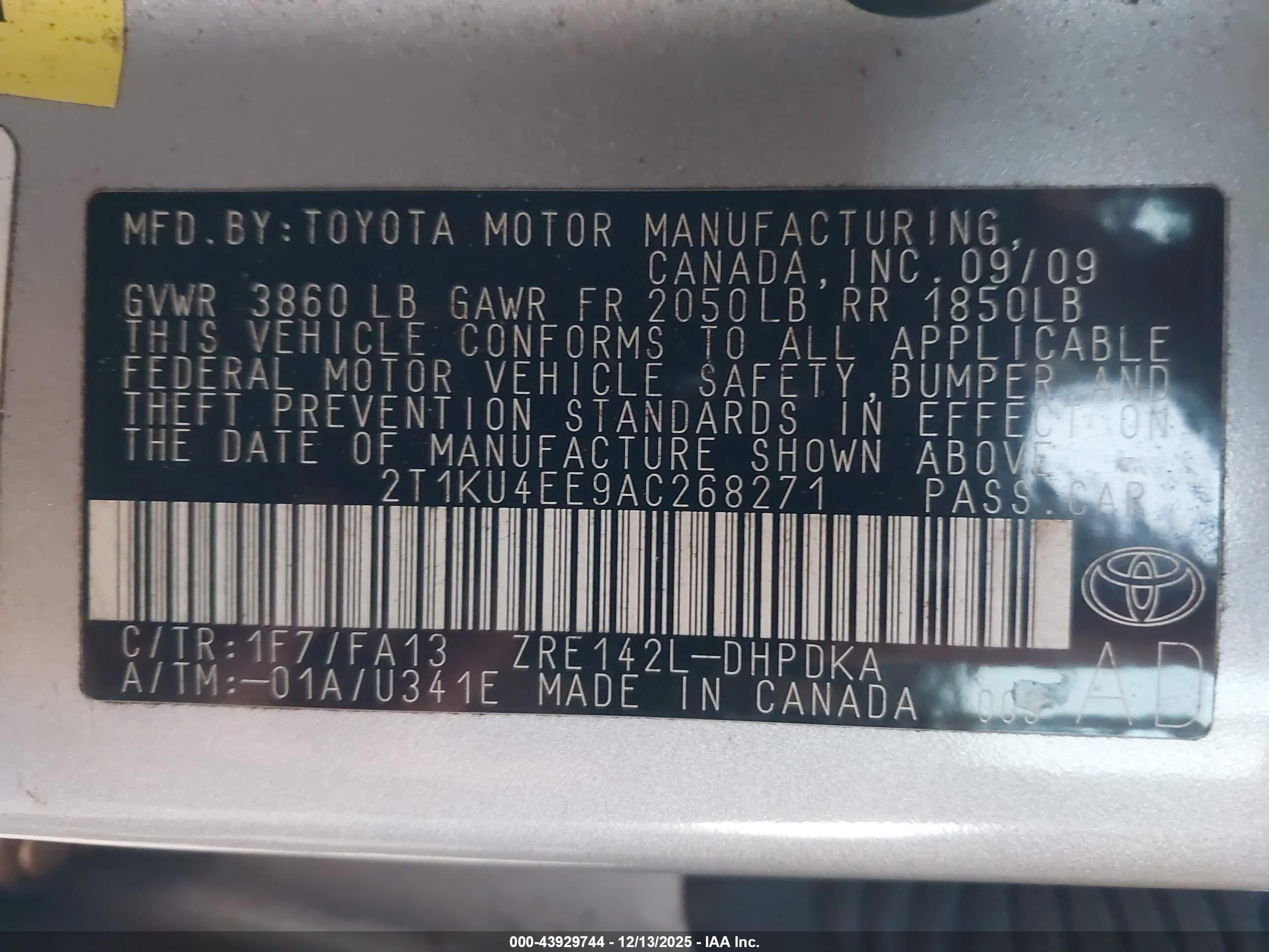 TOYOTA MATRIX image 9