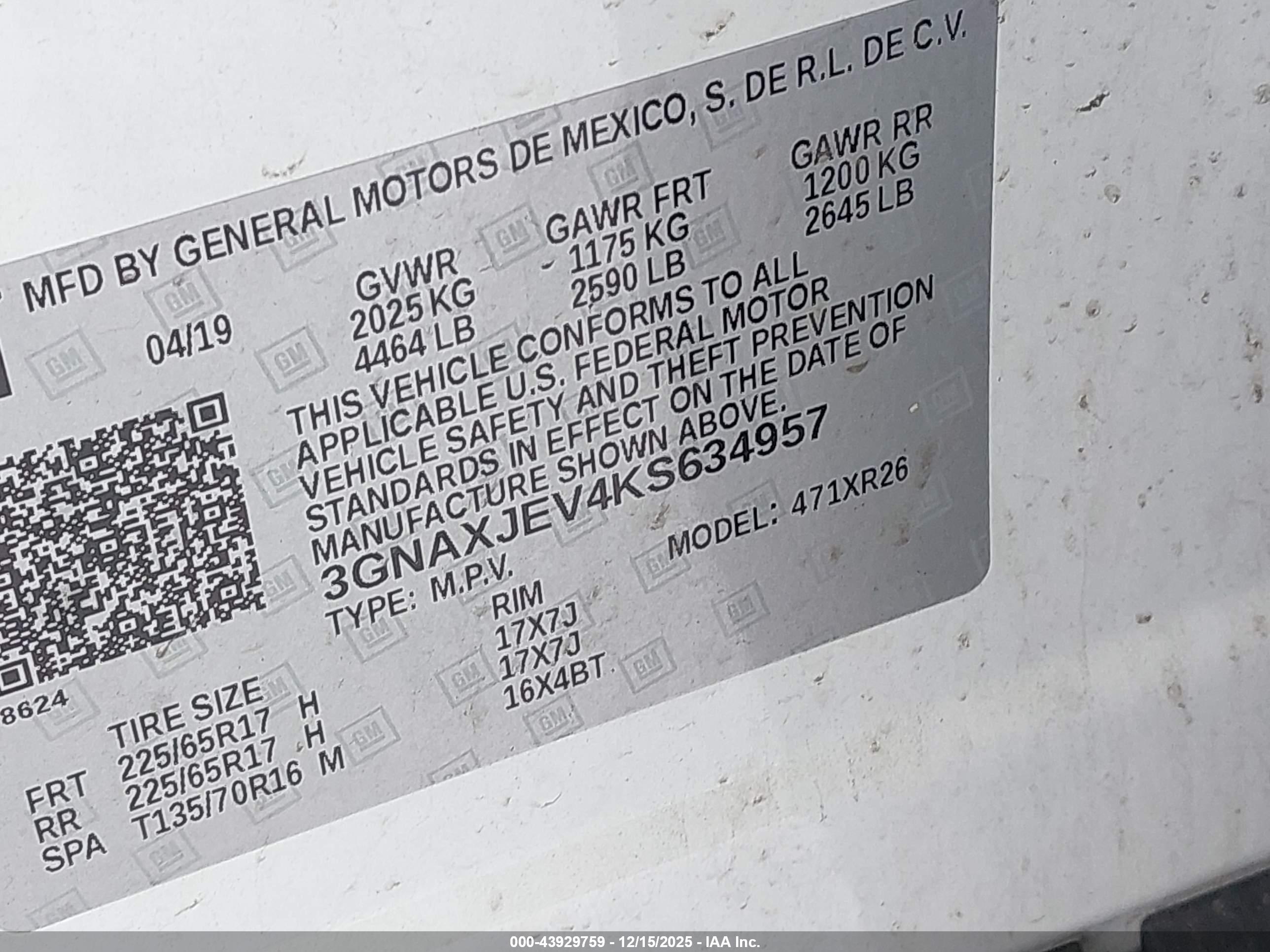 CHEVROLET EQUINOX image 9