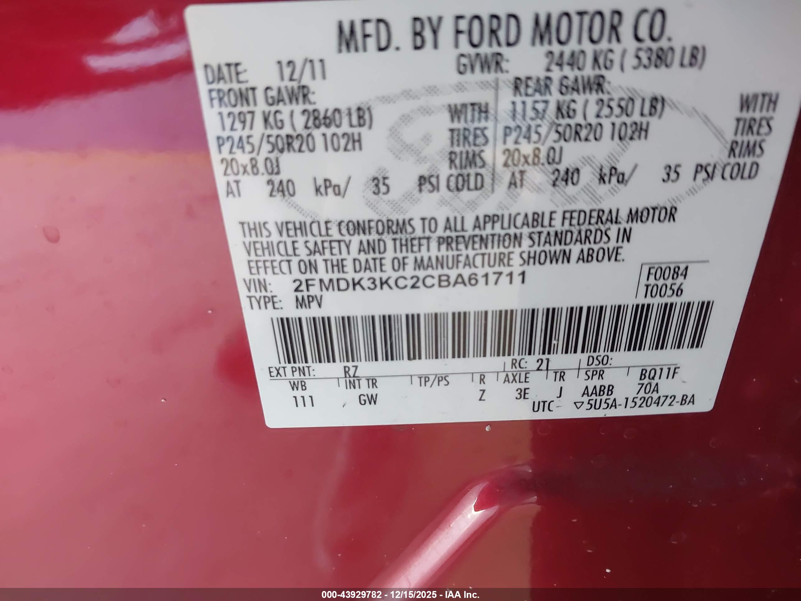 FORD EDGE image 9