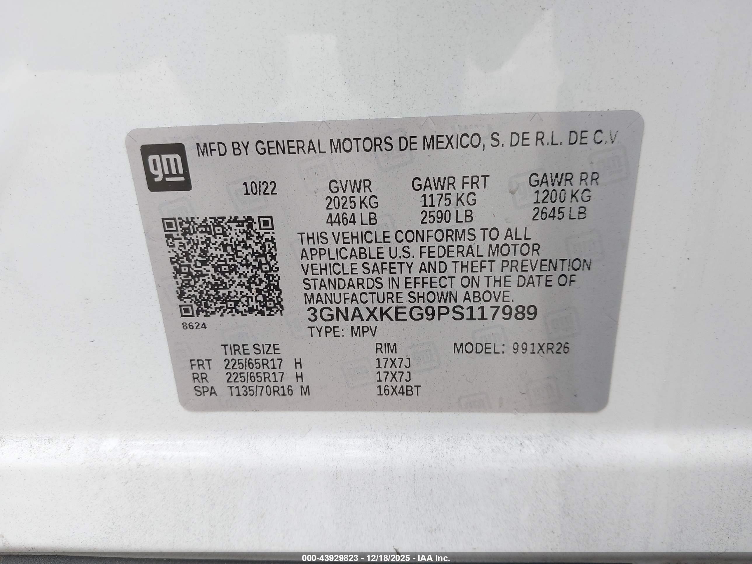 CHEVROLET EQUINOX image 9