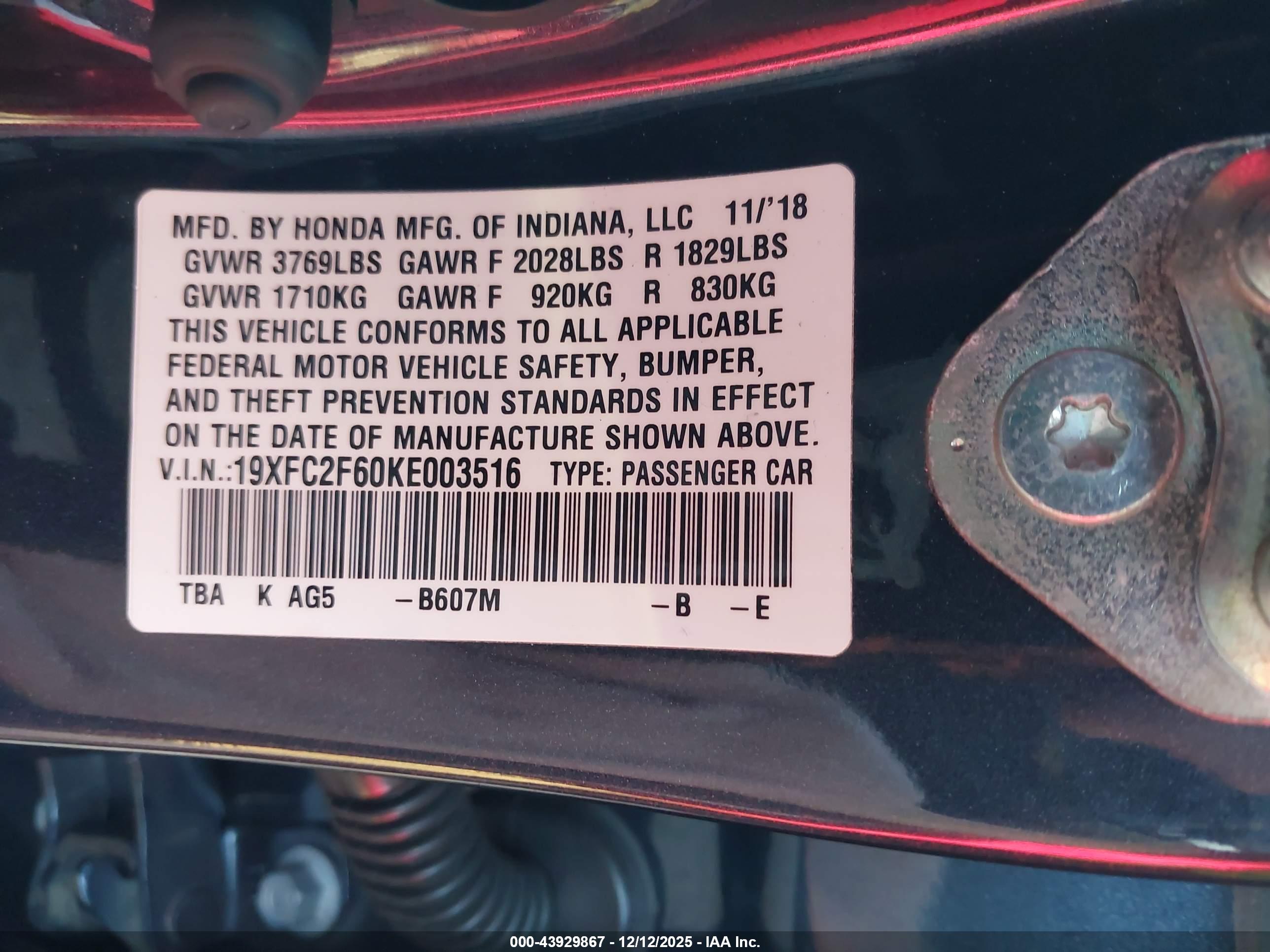 HONDA CIVIC image 9