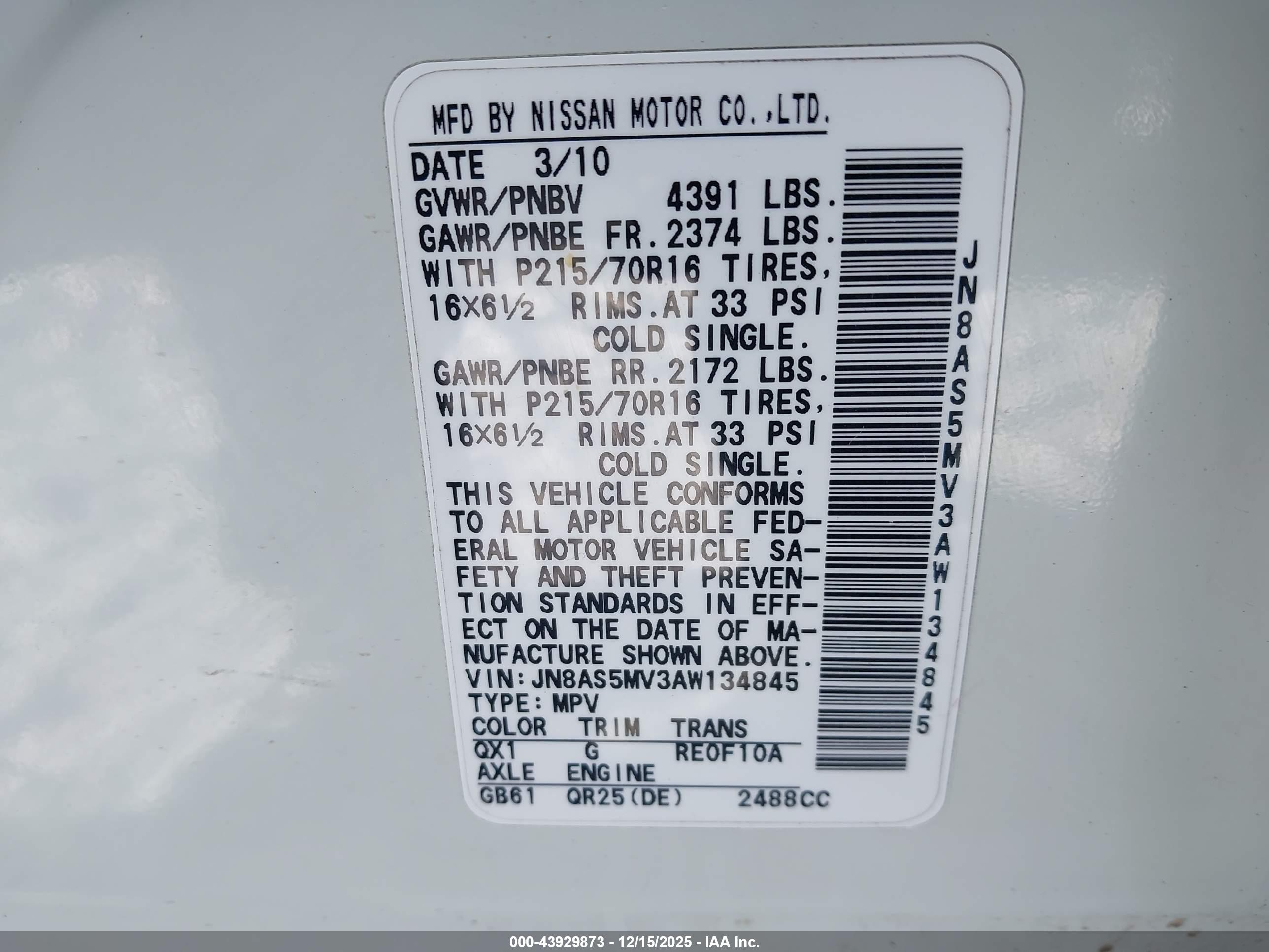 NISSAN ROGUE image 9