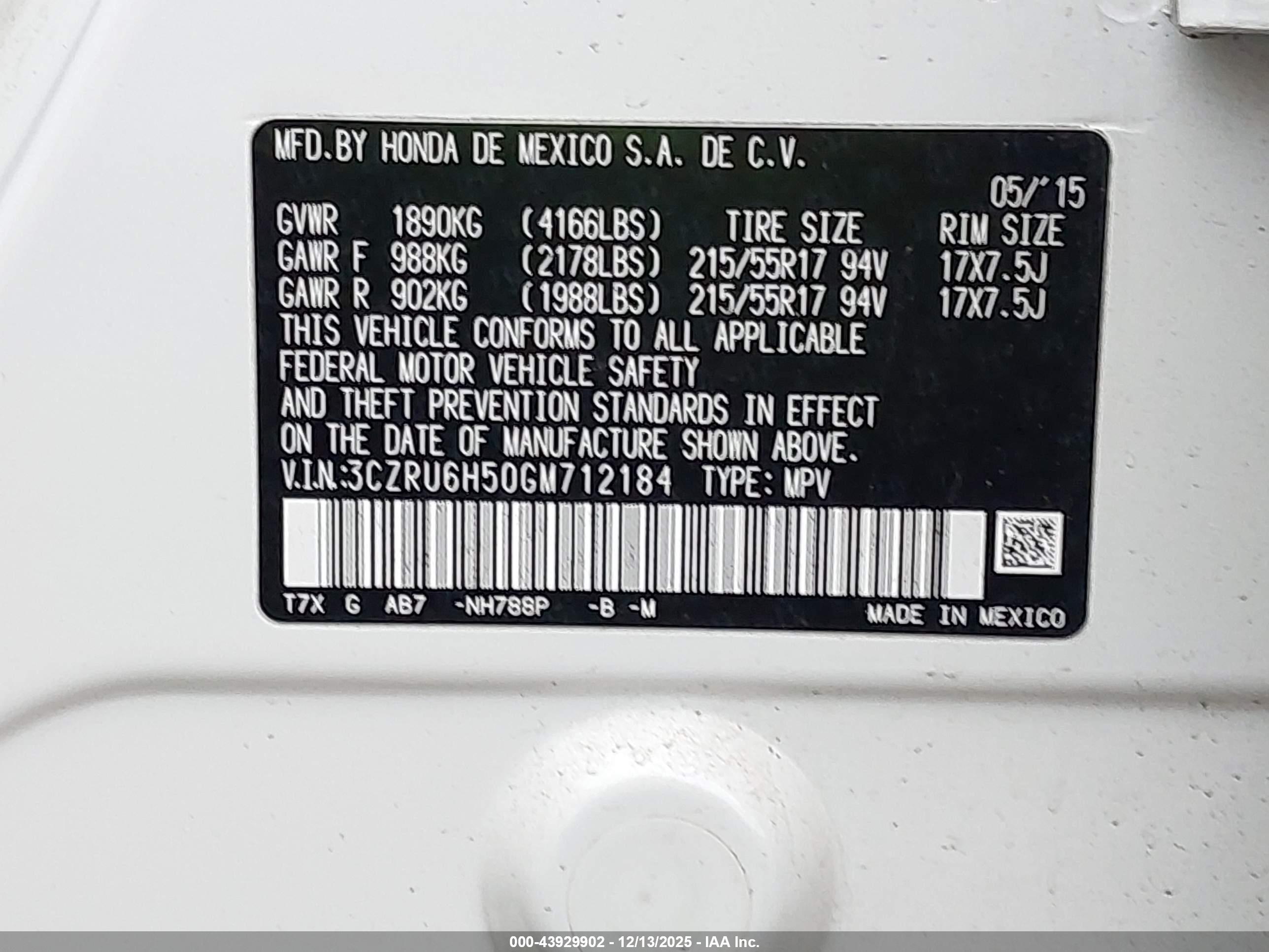 HONDA HR-V image 9