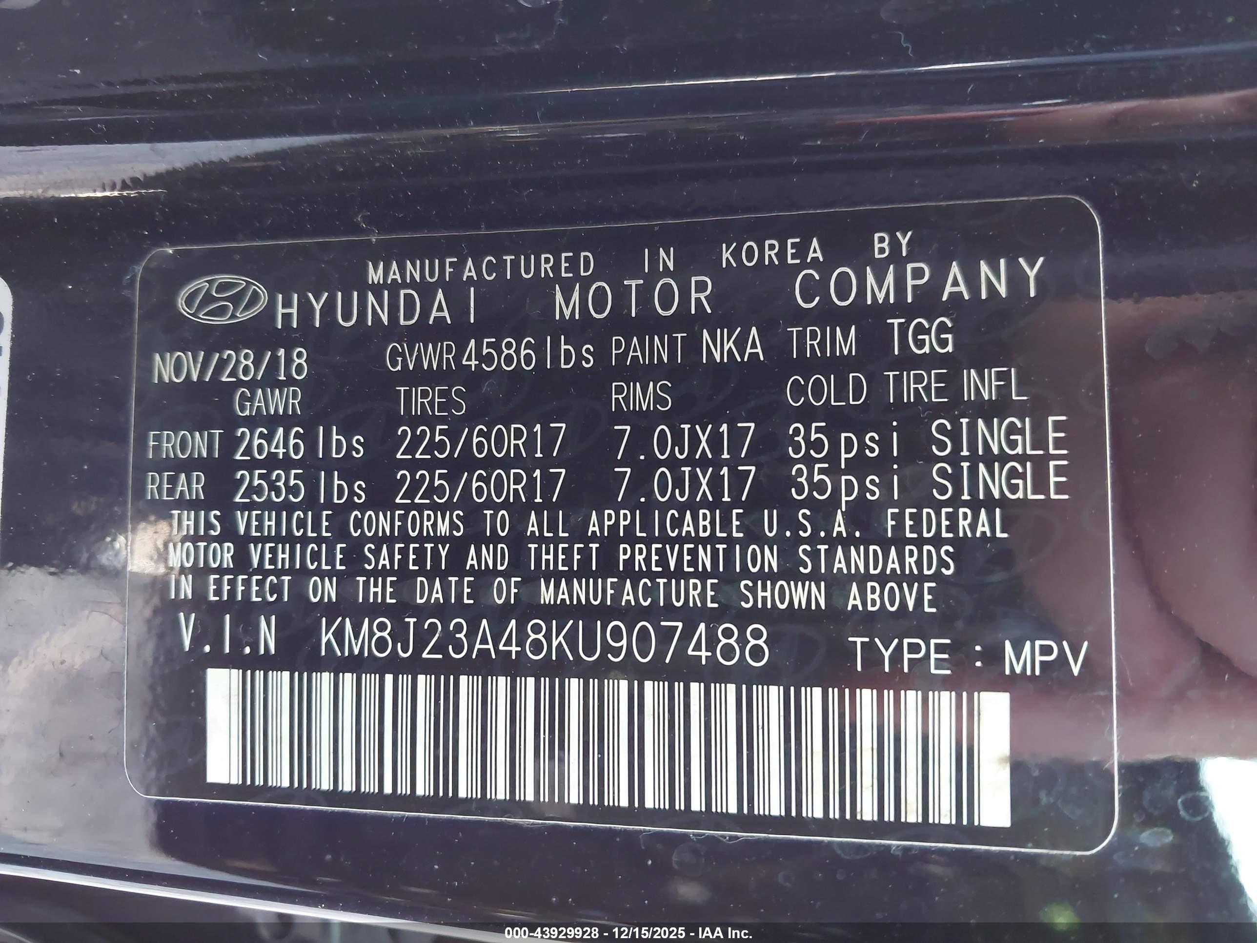 HYUNDAI TUCSON image 9