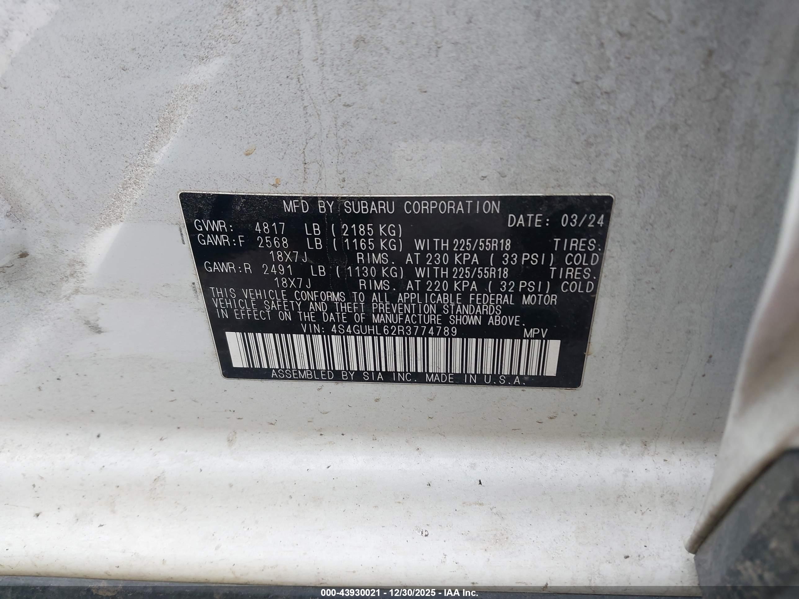 SUBARU CROSSTREK image 9