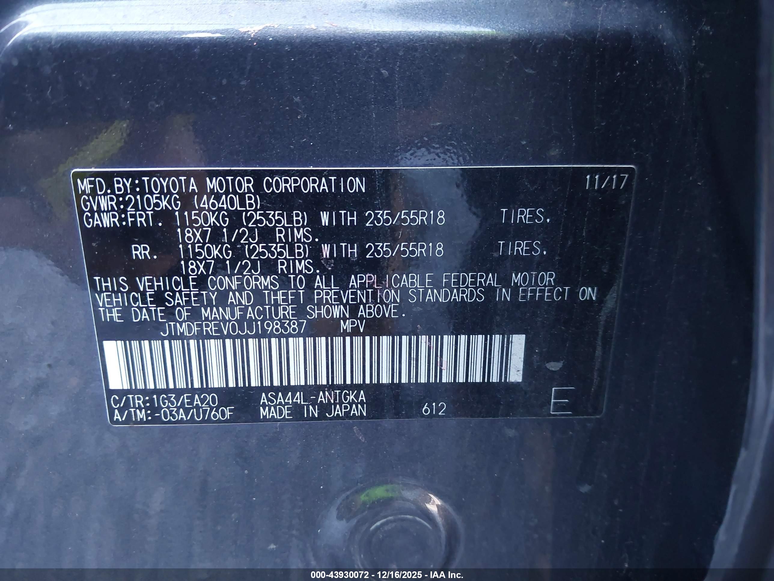 TOYOTA RAV4 image 9
