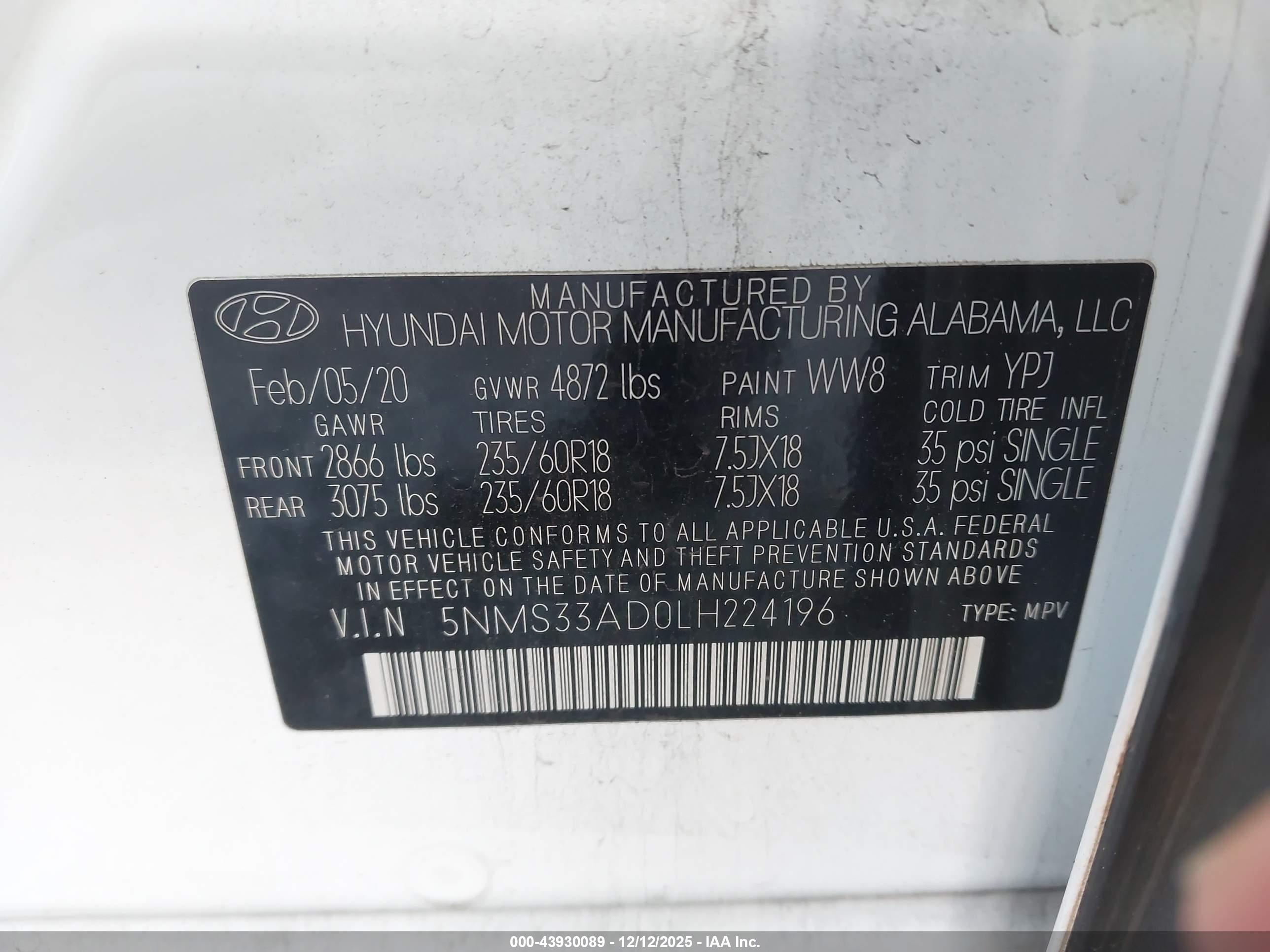 HYUNDAI SANTA image 9