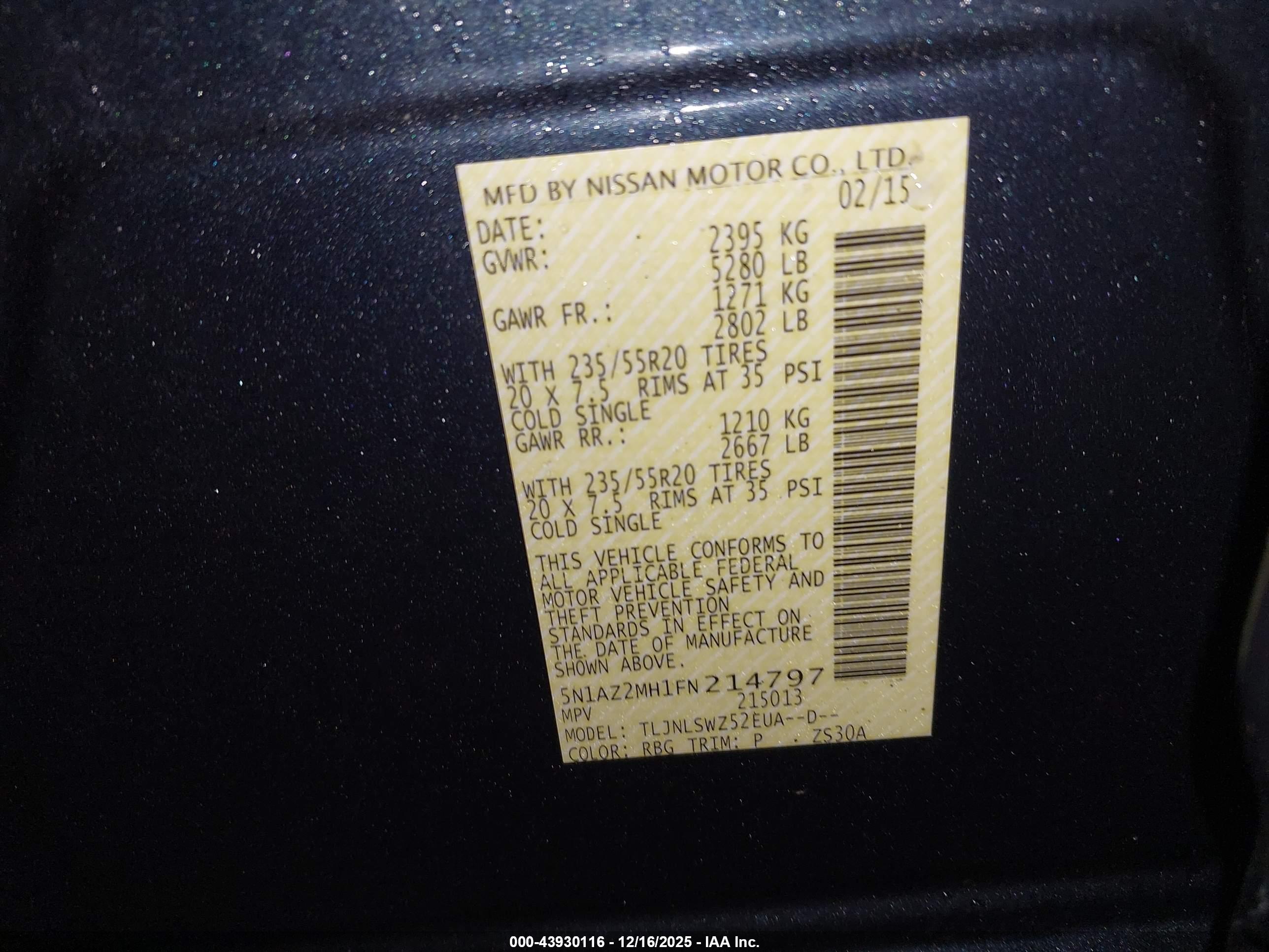 NISSAN MURANO image 9