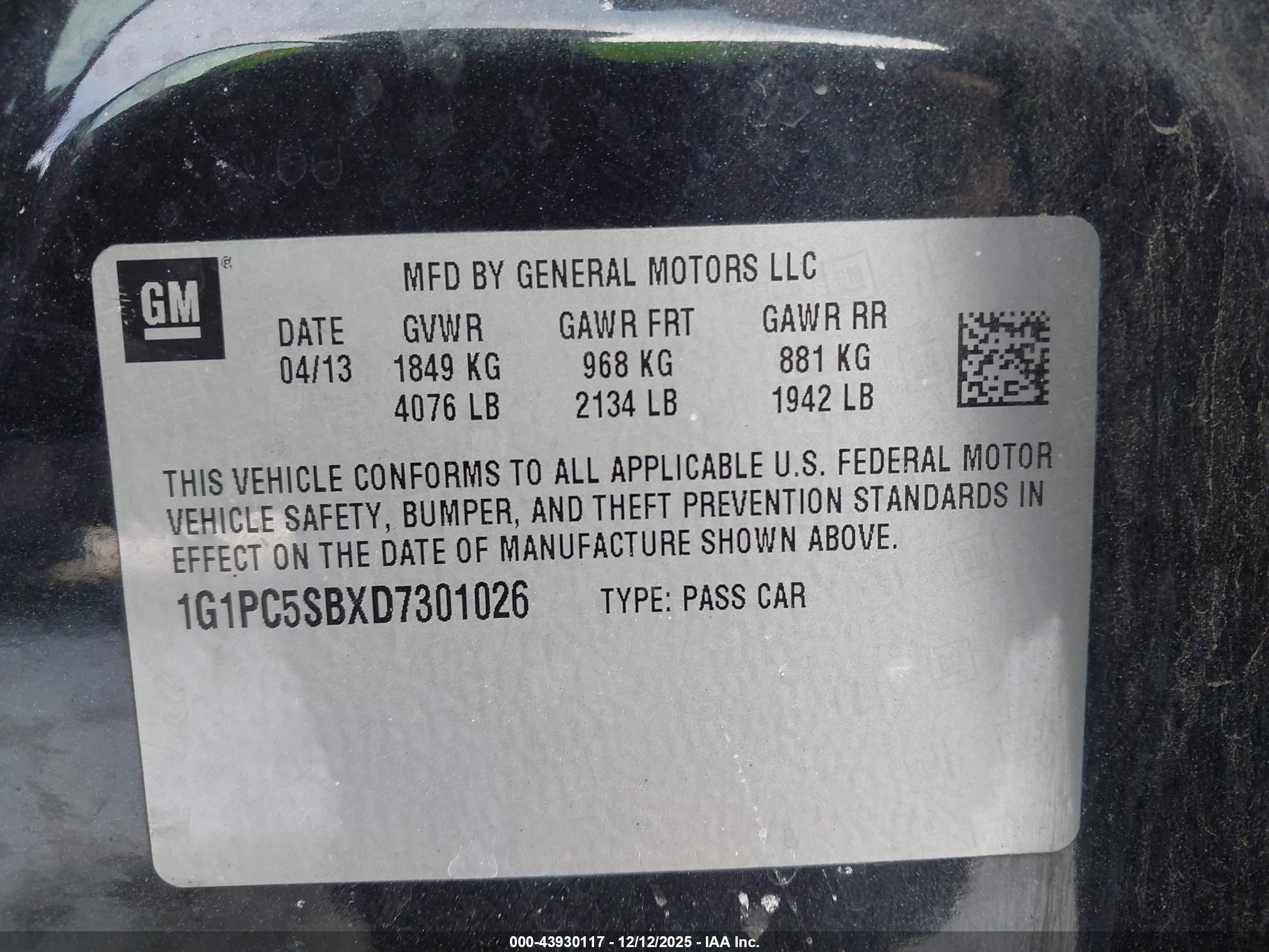 CHEVROLET CRUZE image 9