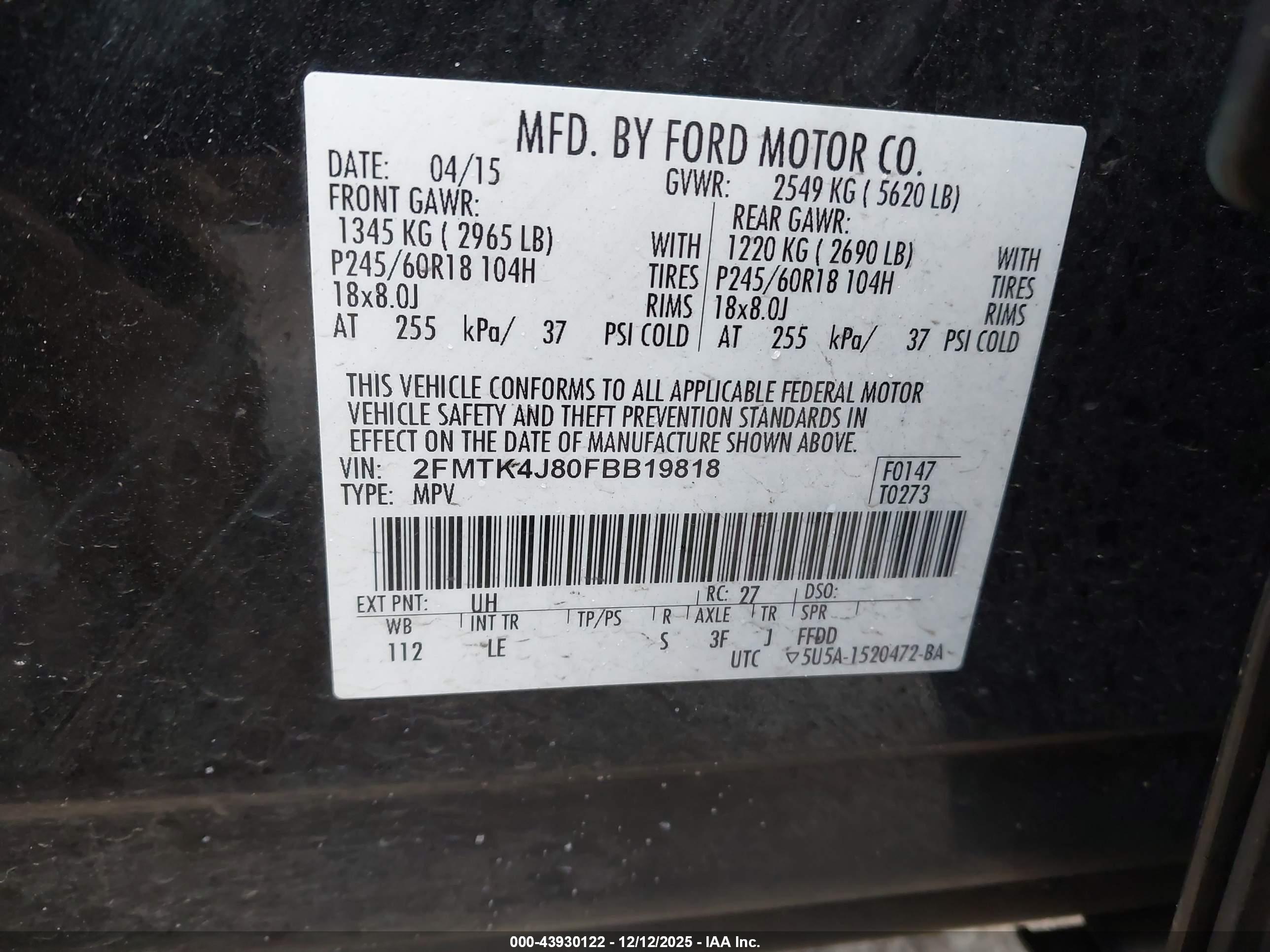 FORD EDGE image 9