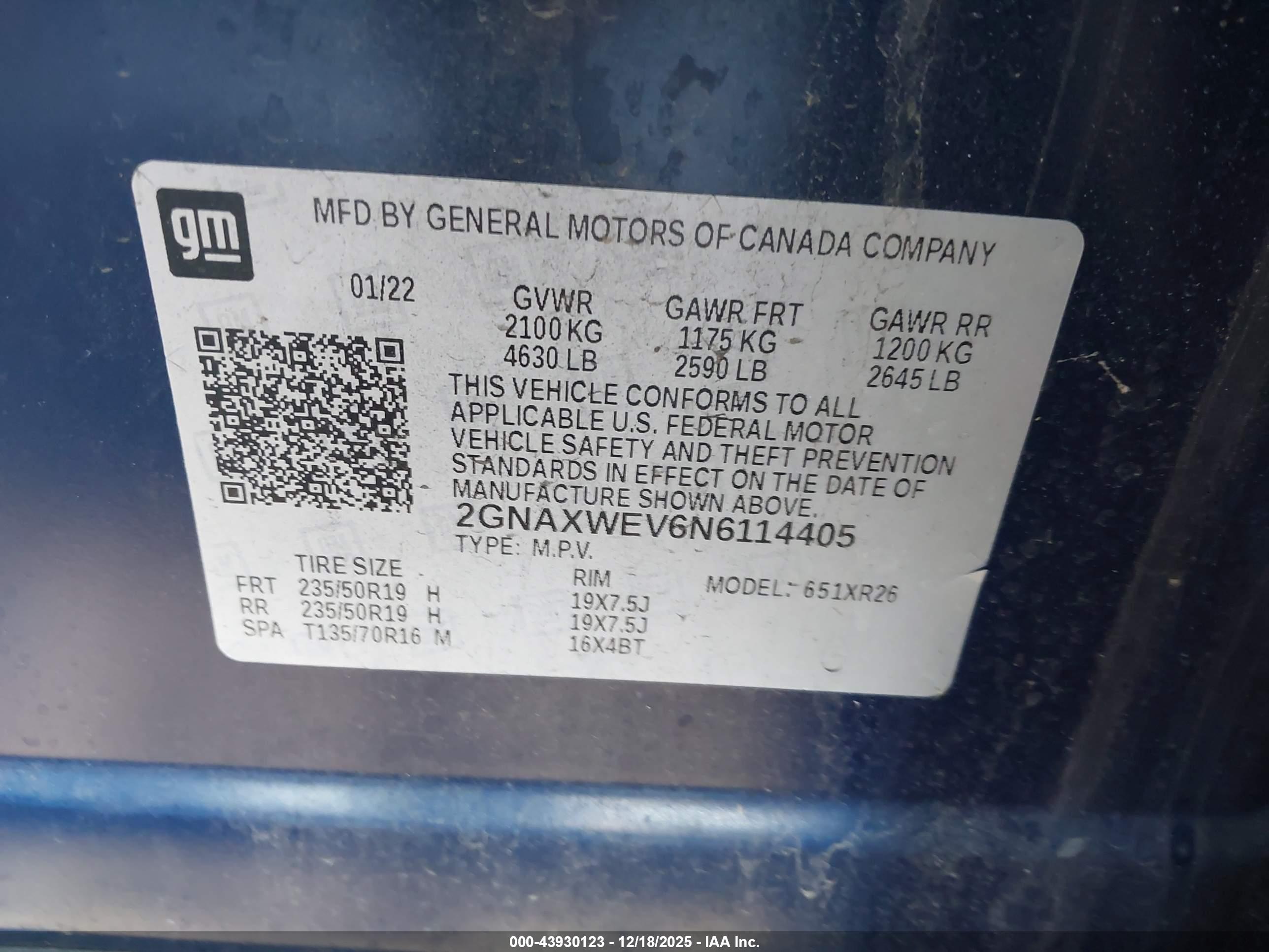 CHEVROLET EQUINOX image 9