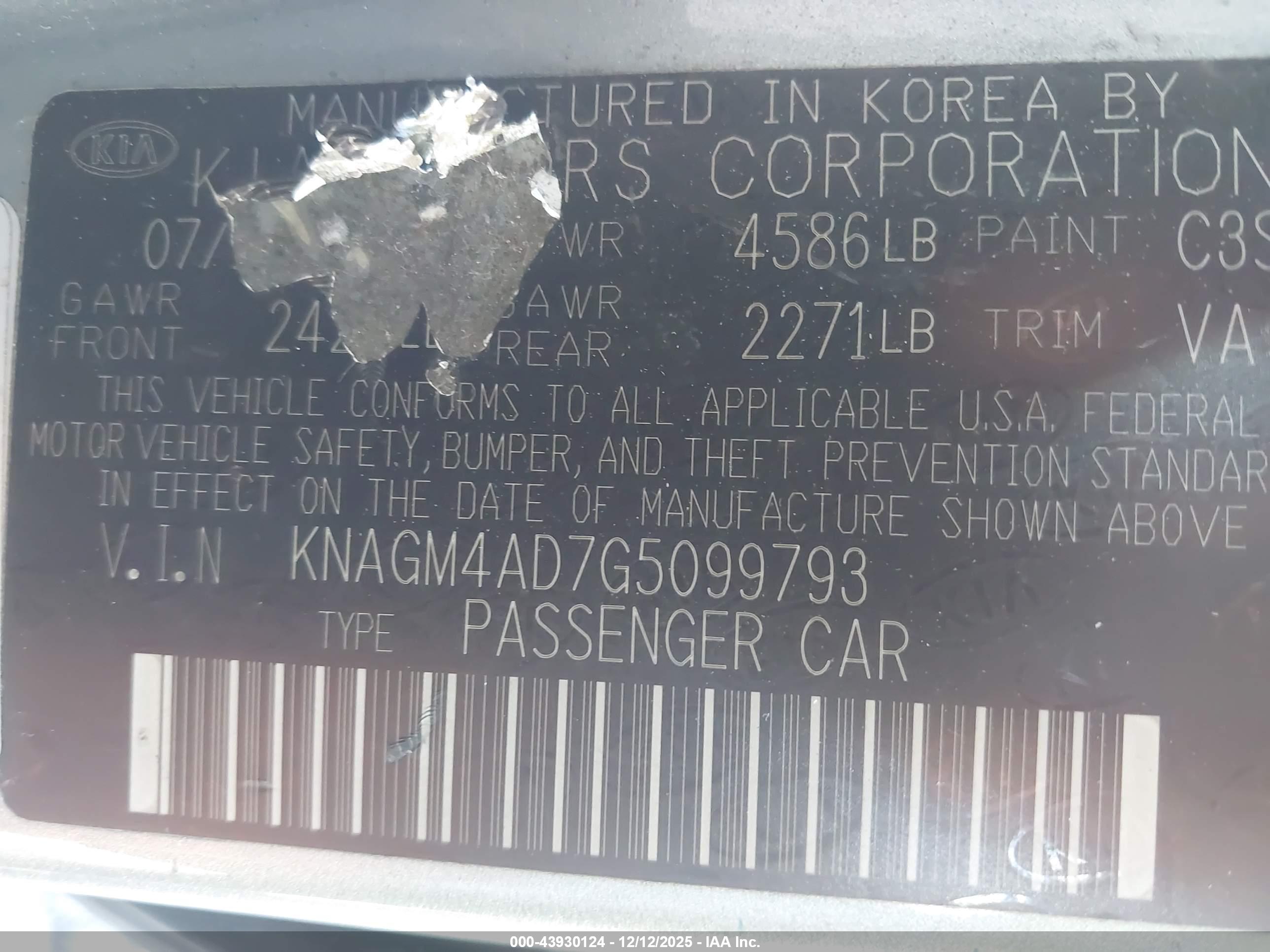KIA OPTIMA image 9