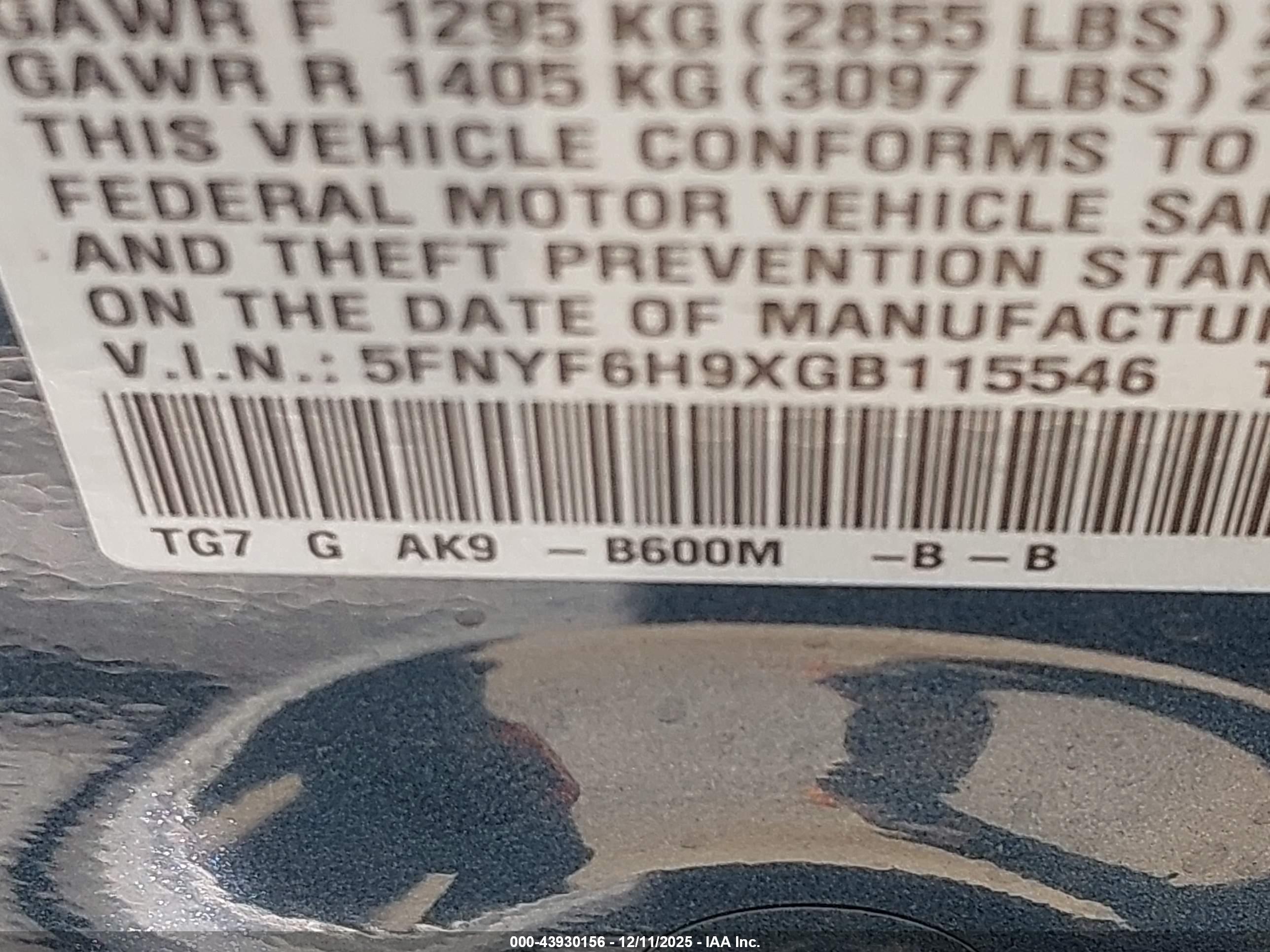 HONDA PILOT image 9