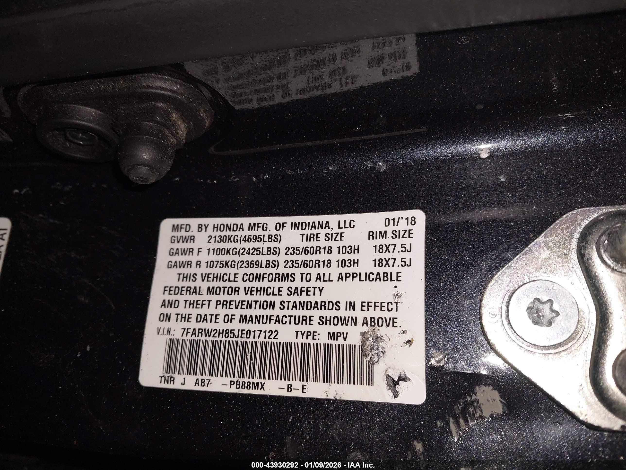 HONDA CR-V image 9