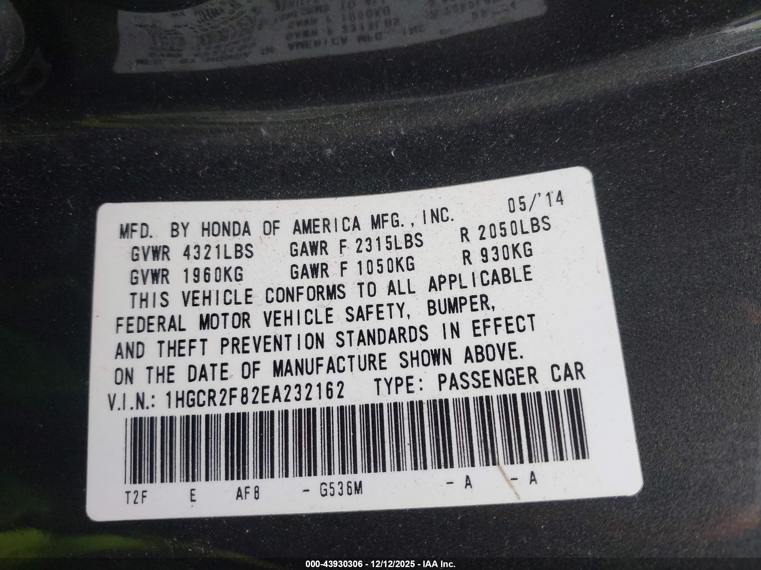 HONDA ACCORD image 9