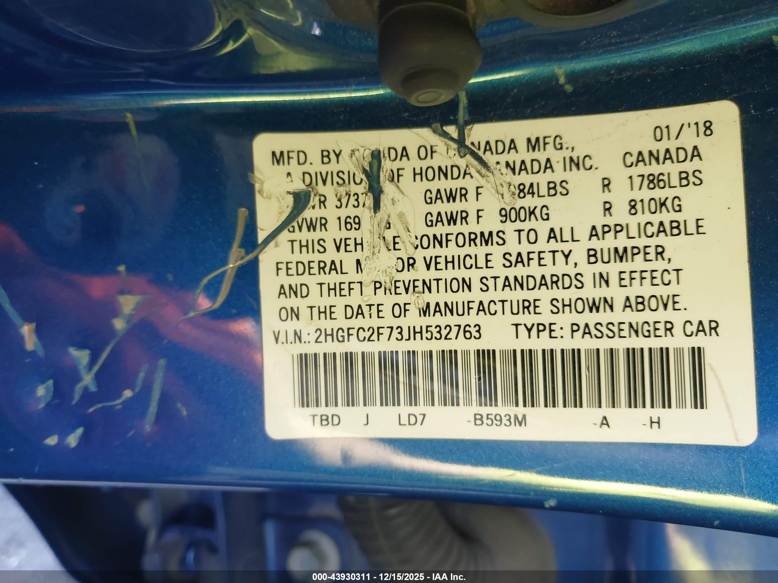 HONDA CIVIC image 9