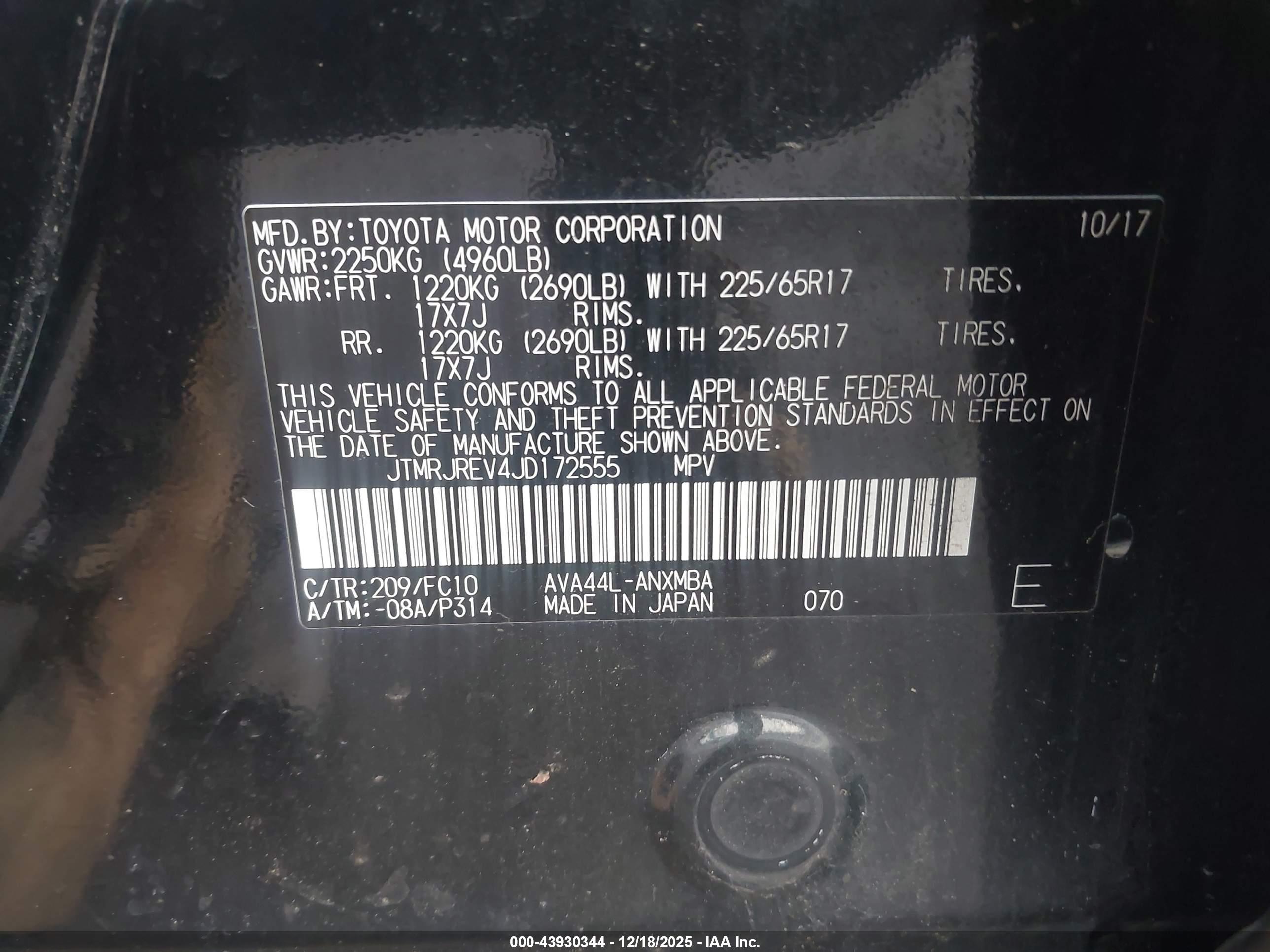 TOYOTA RAV4 image 9
