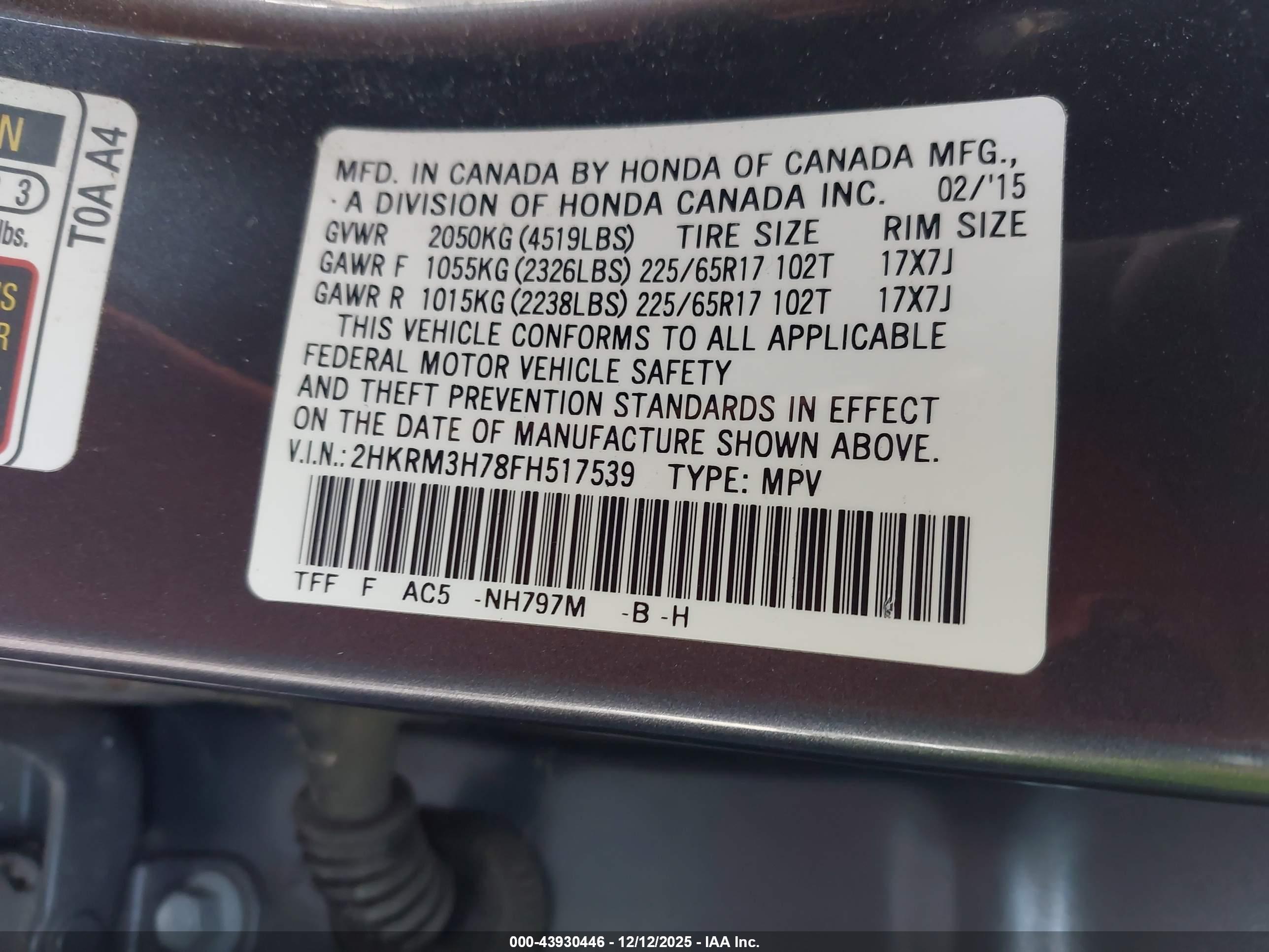 HONDA CR-V image 9