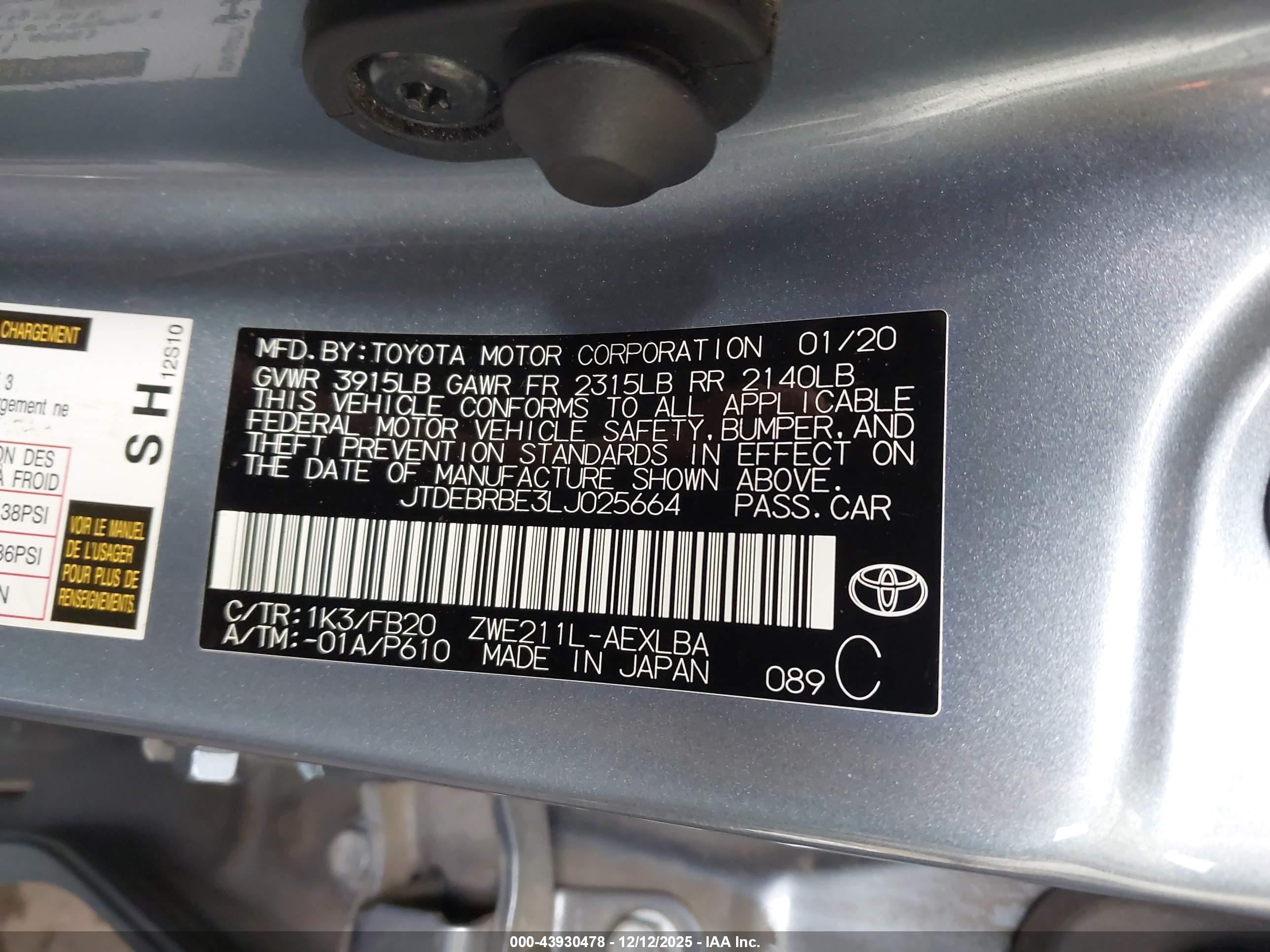 TOYOTA COROLLA image 9