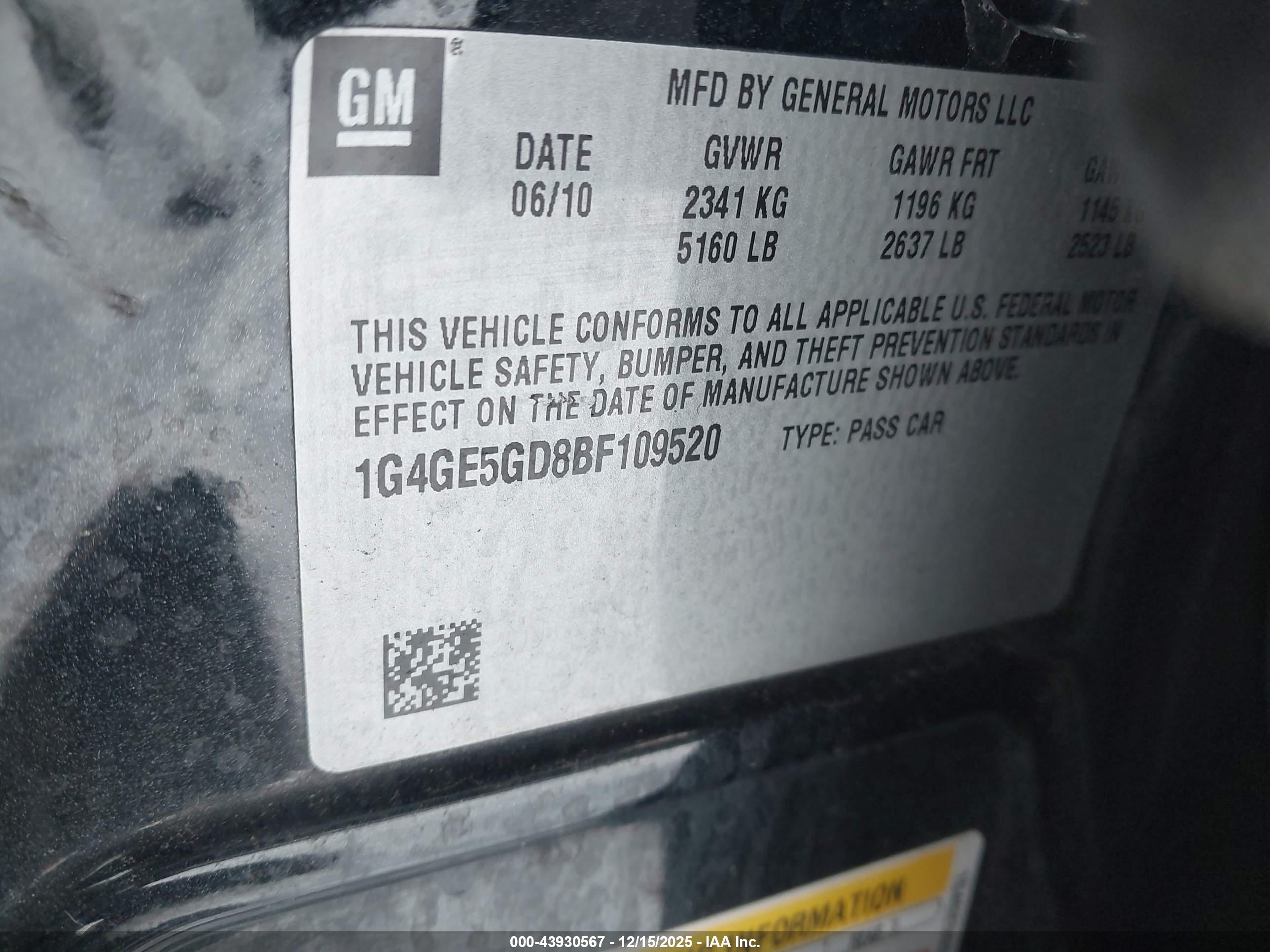 BUICK LACROSSE image 9