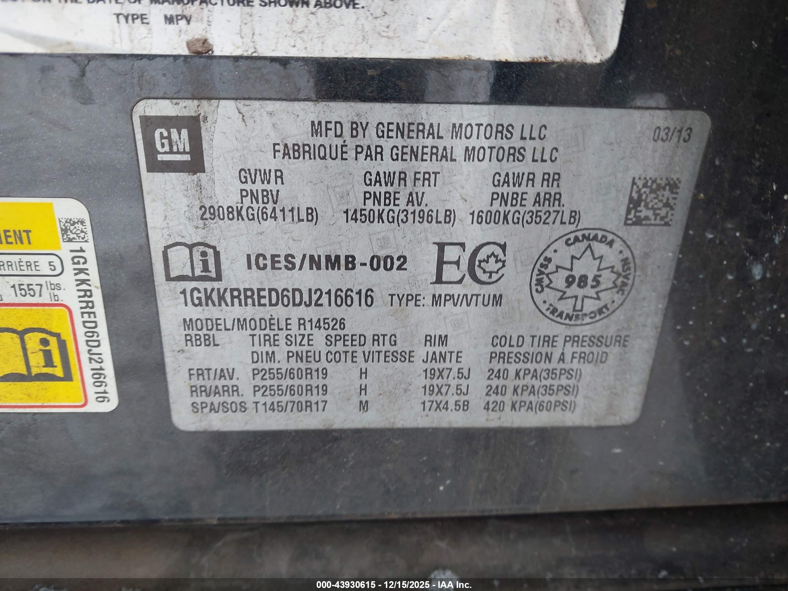 GMC ACADIA image 9
