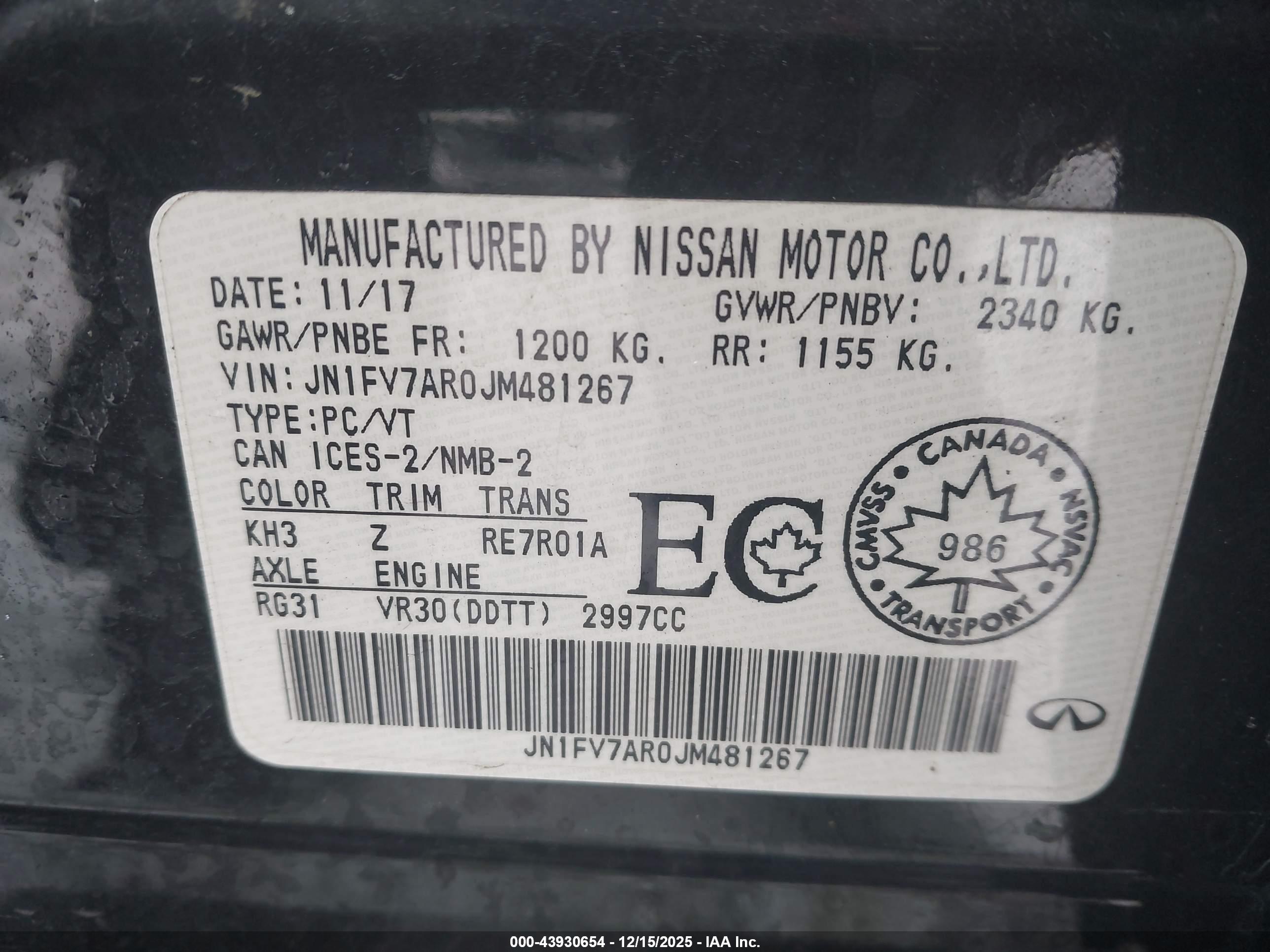 INFINITI Q50 image 9