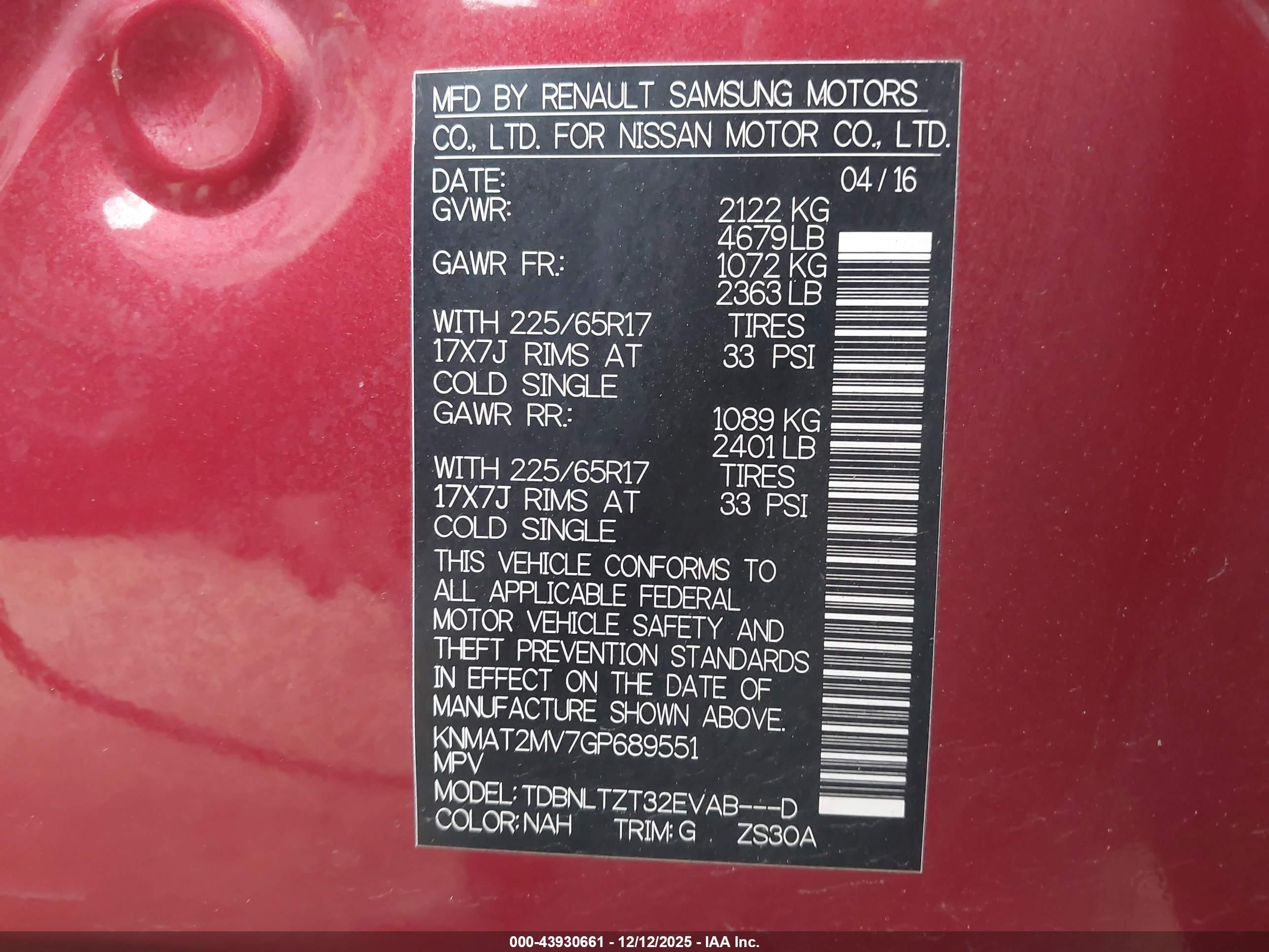 NISSAN ROGUE image 9